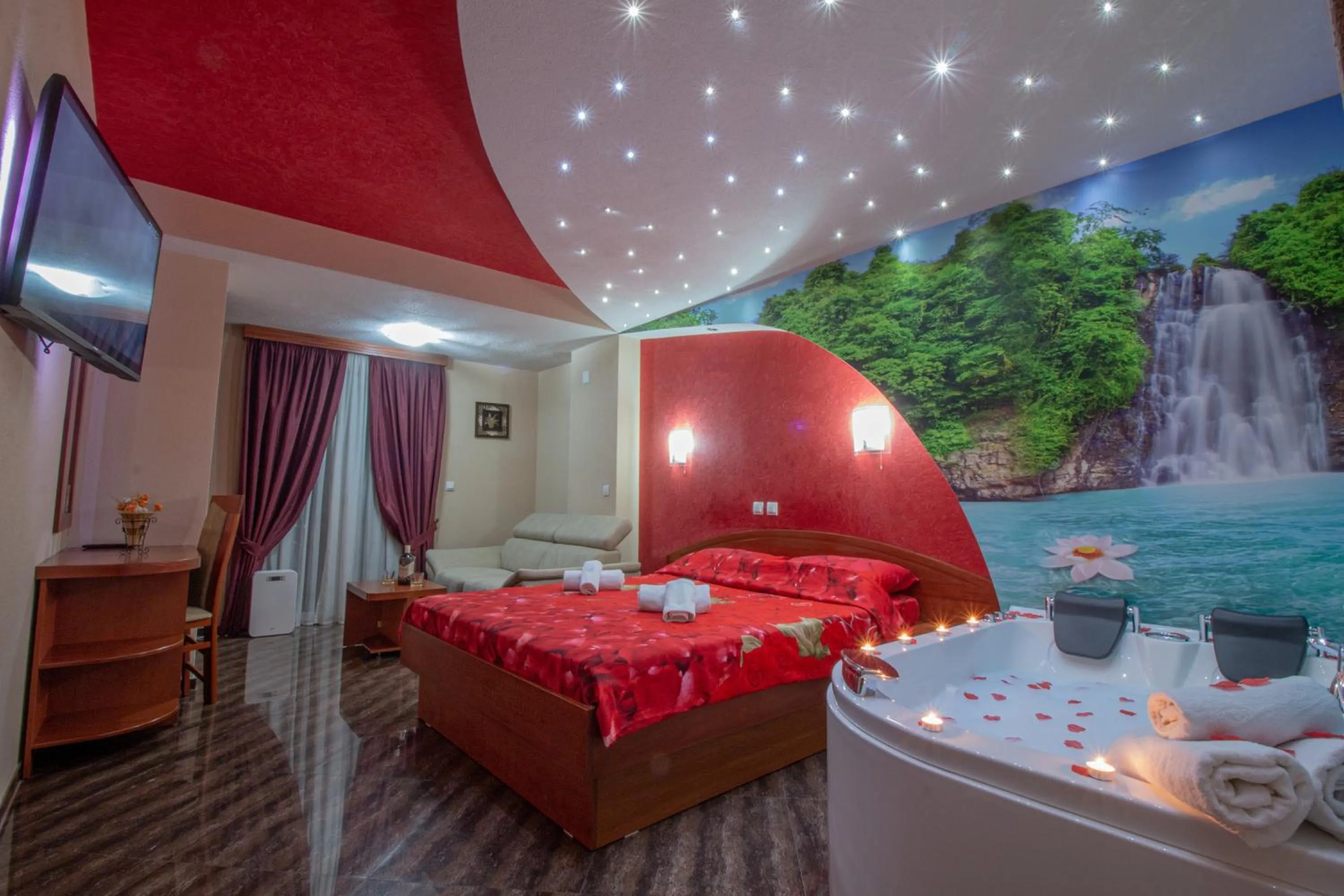 Photo of the whole room, Bed in Villa Dislievski