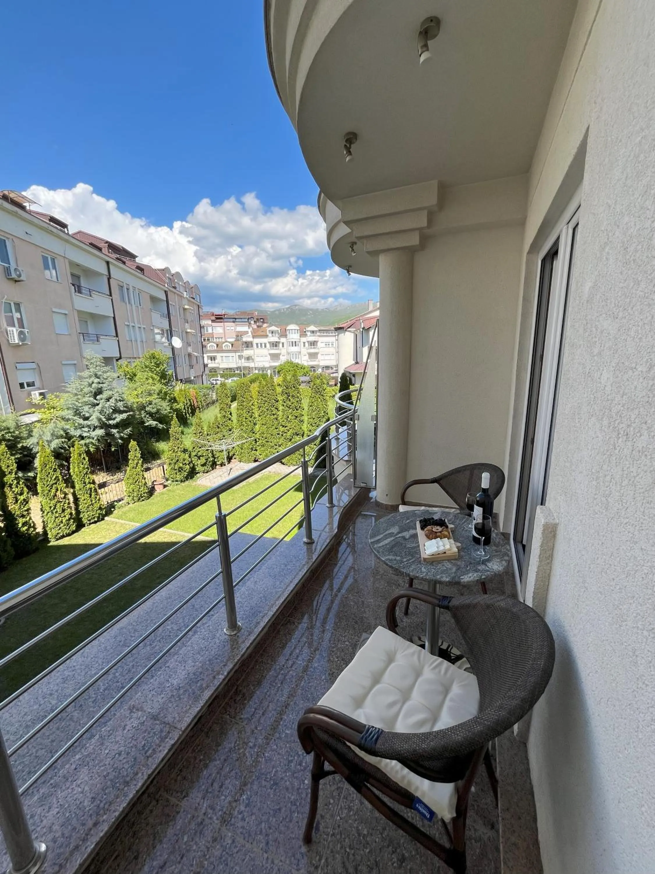 Balcony/Terrace in Villa Dislievski