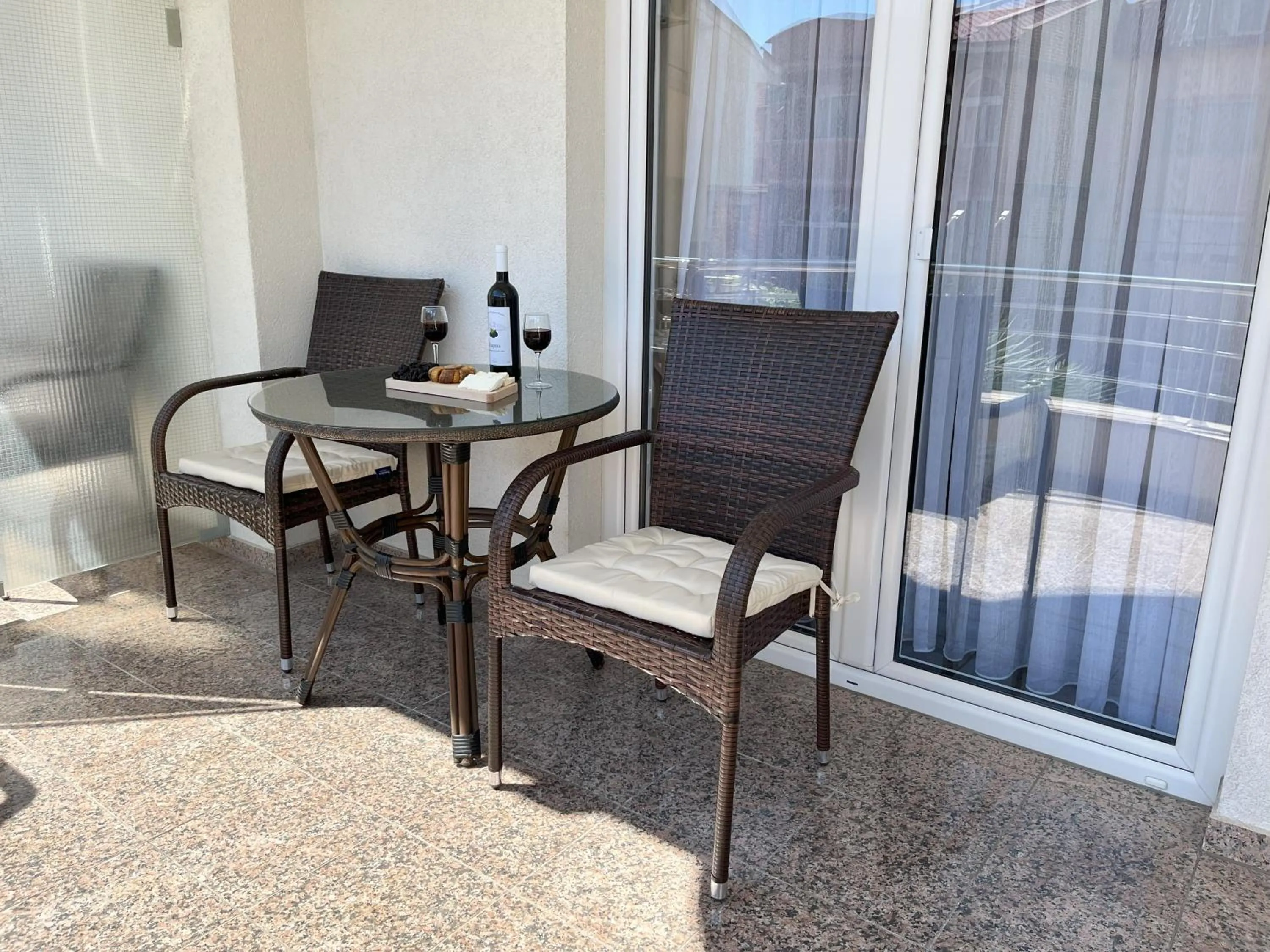 Balcony/Terrace in Villa Dislievski