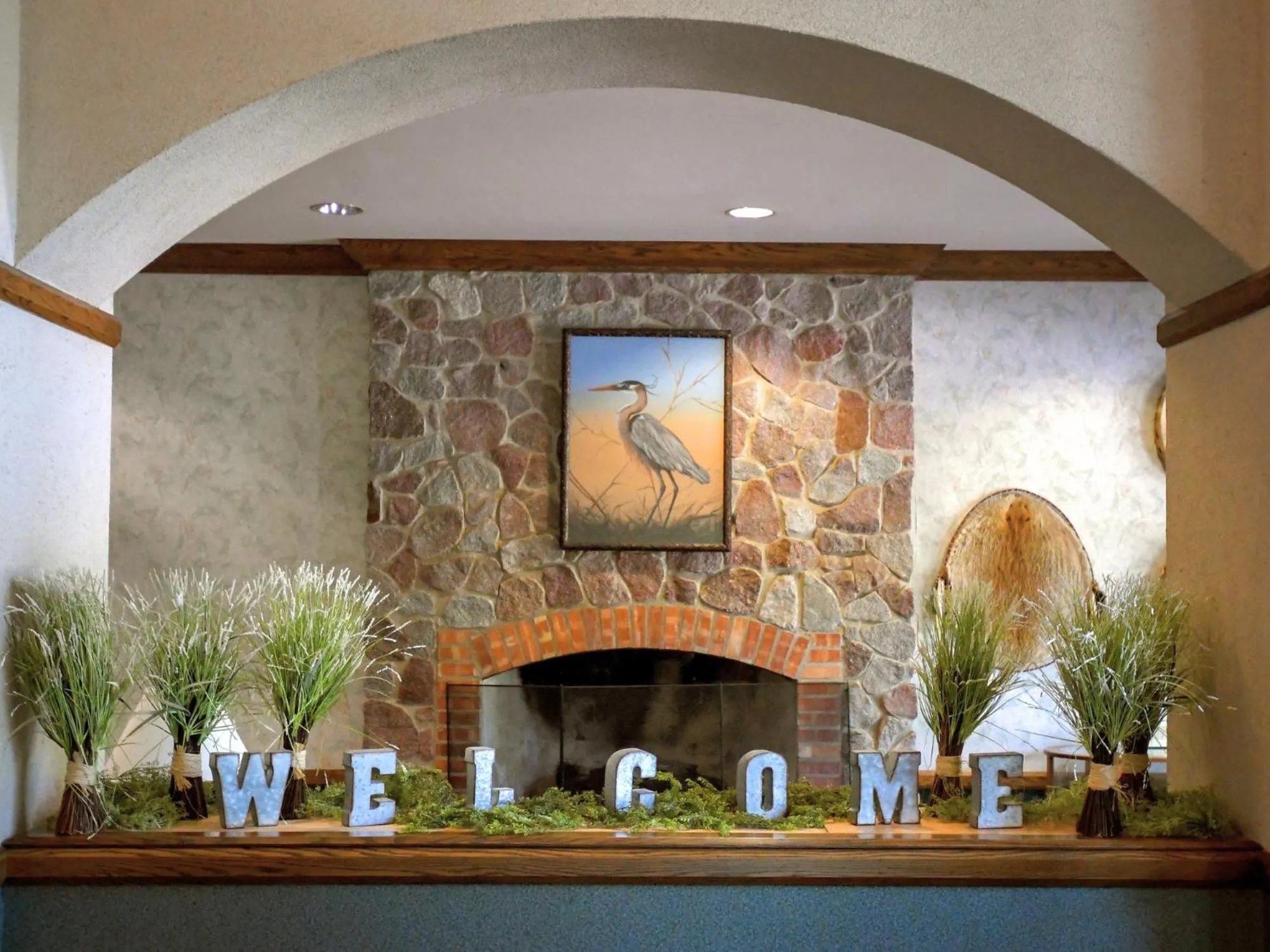 Lobby or reception in Potawatomi Inn & Cabins