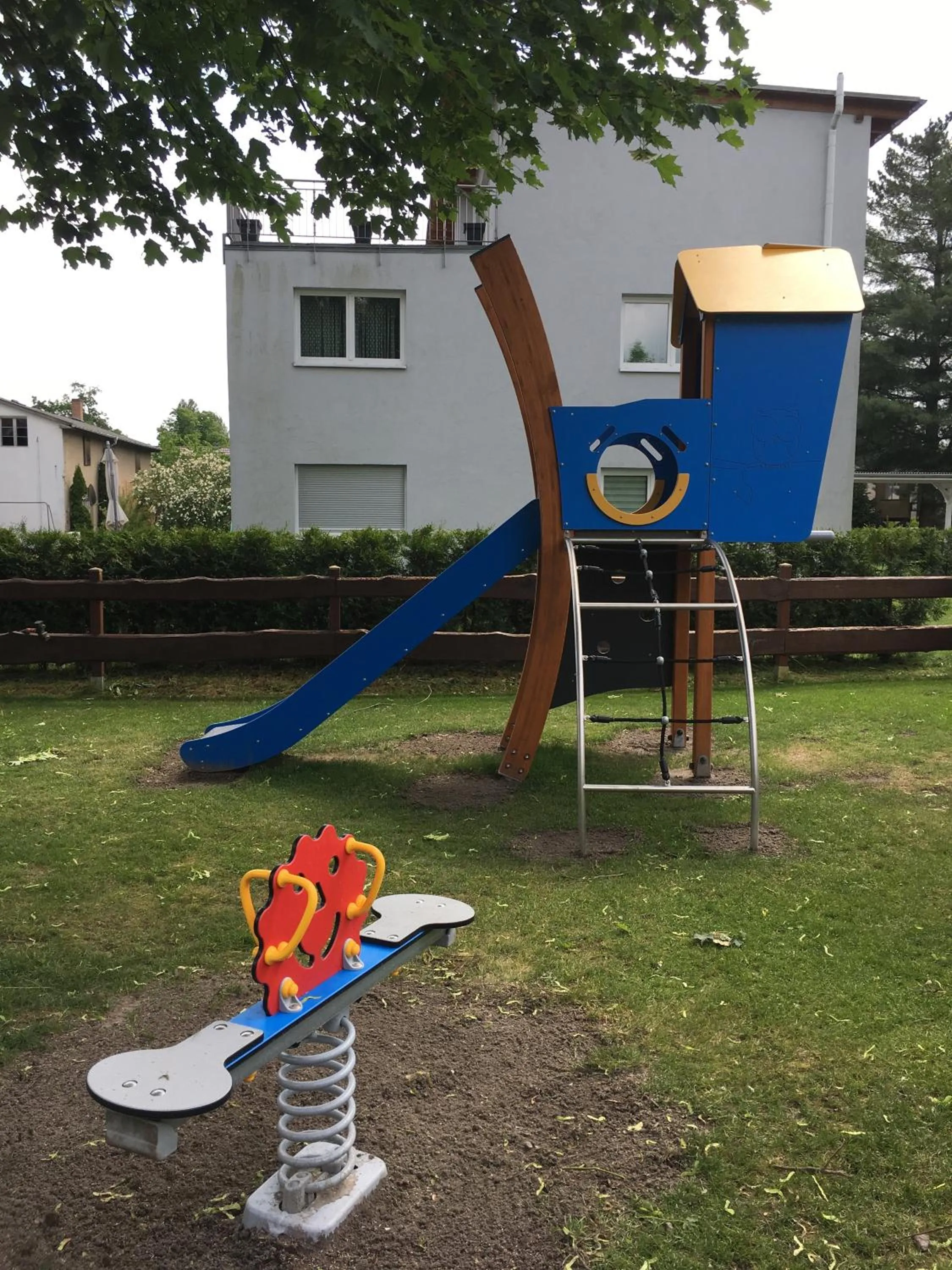 Children play ground in Landhotel "Zum ersten Siedler"