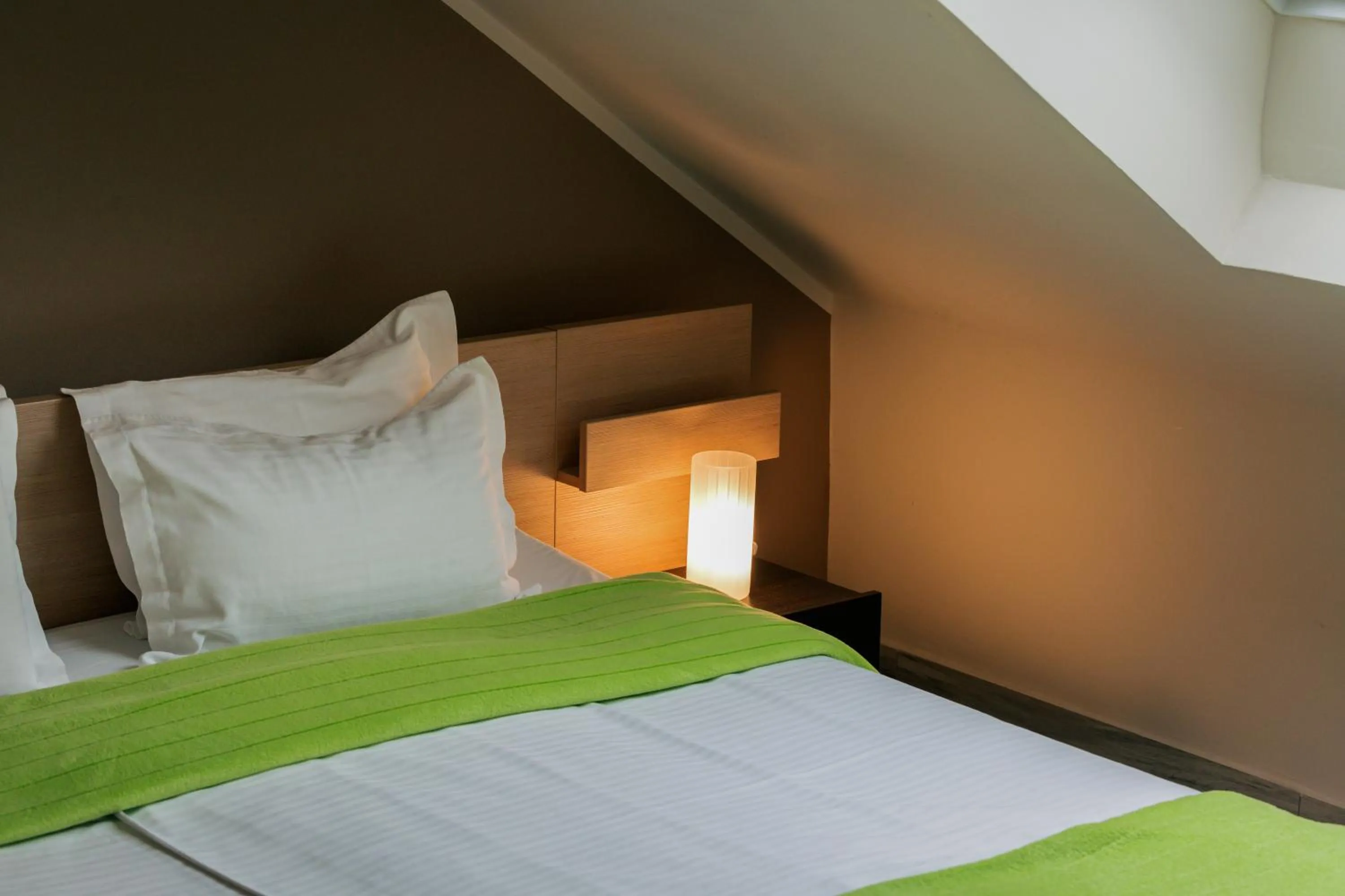 Bed in Veliki Garni Hotel