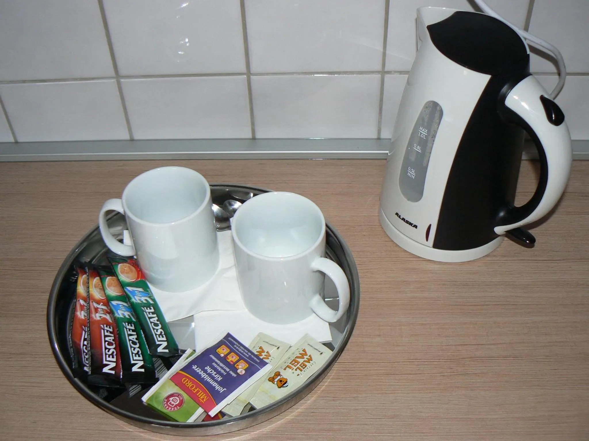 Kitchen or kitchenette in Veliki Garni Hotel