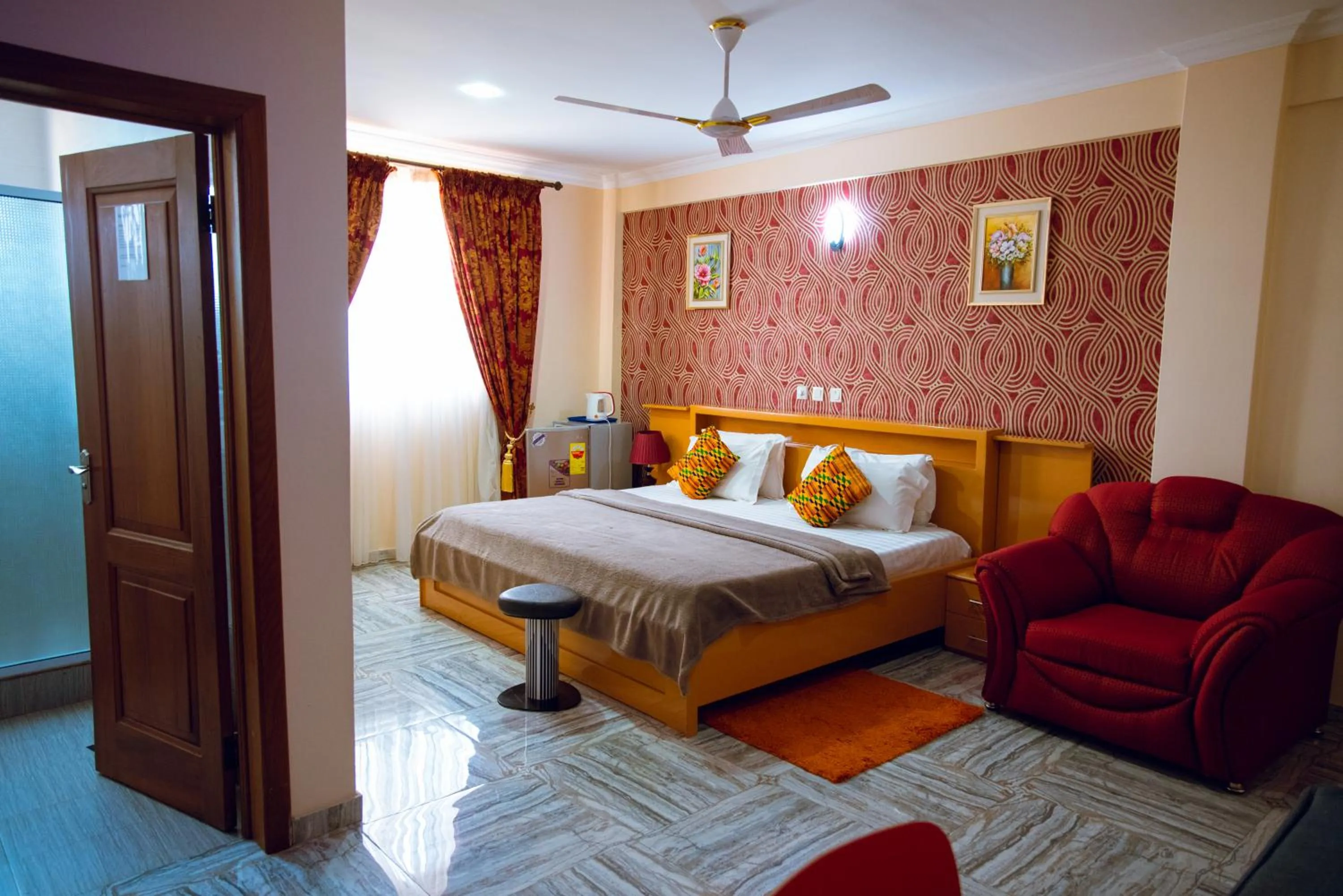 Bedroom, Bed in Exotic Palace Hotel