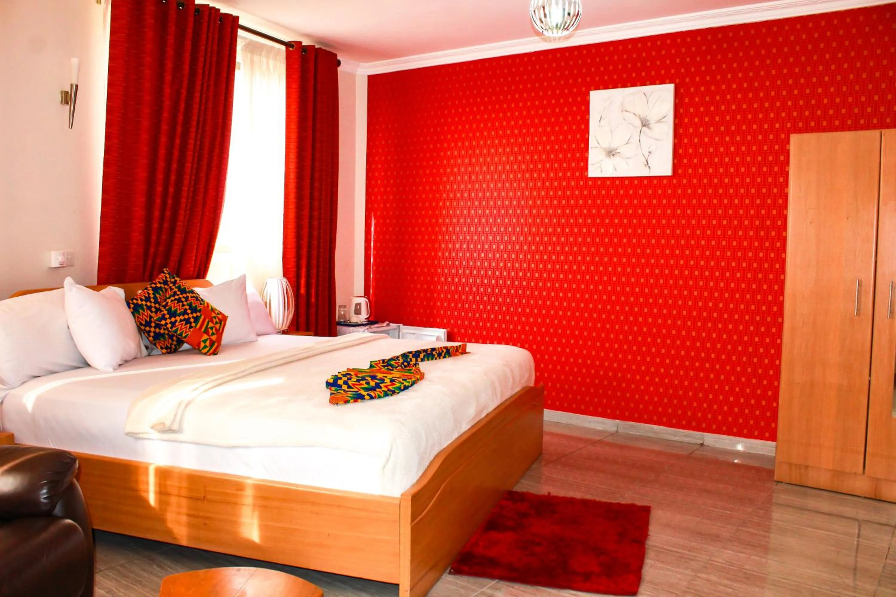 Bed in Exotic Palace Hotel