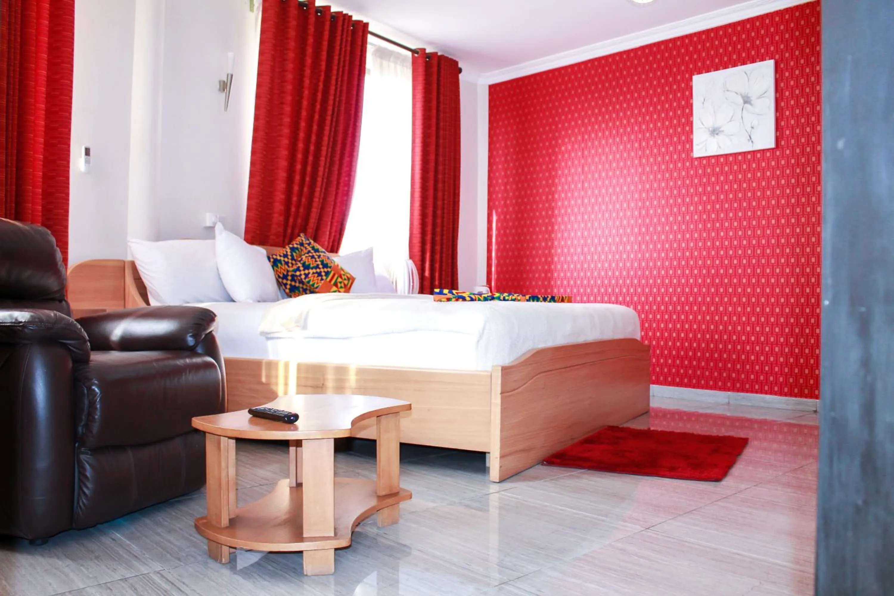 Bed in Exotic Palace Hotel