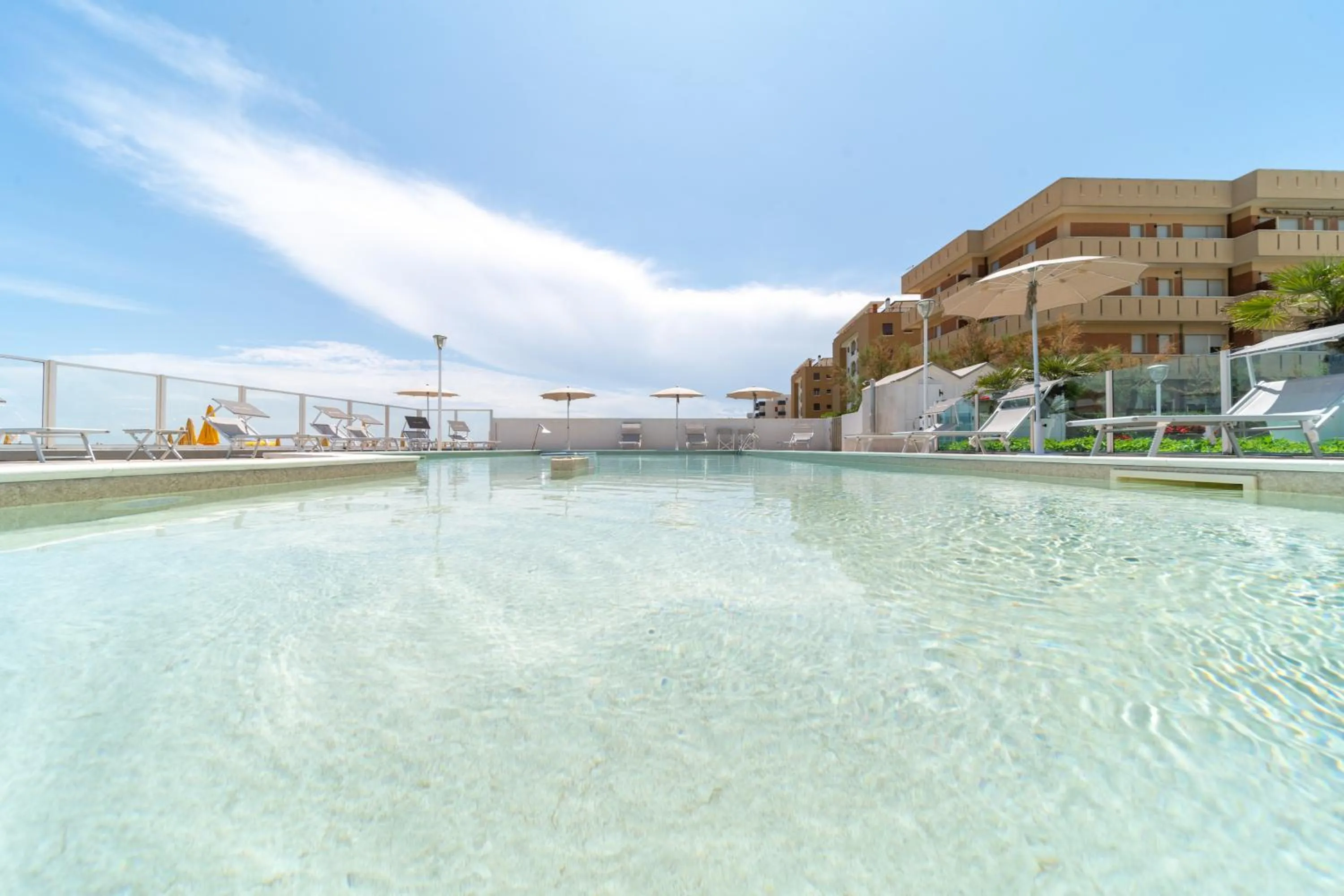 Pool view in Hotel CasaDei