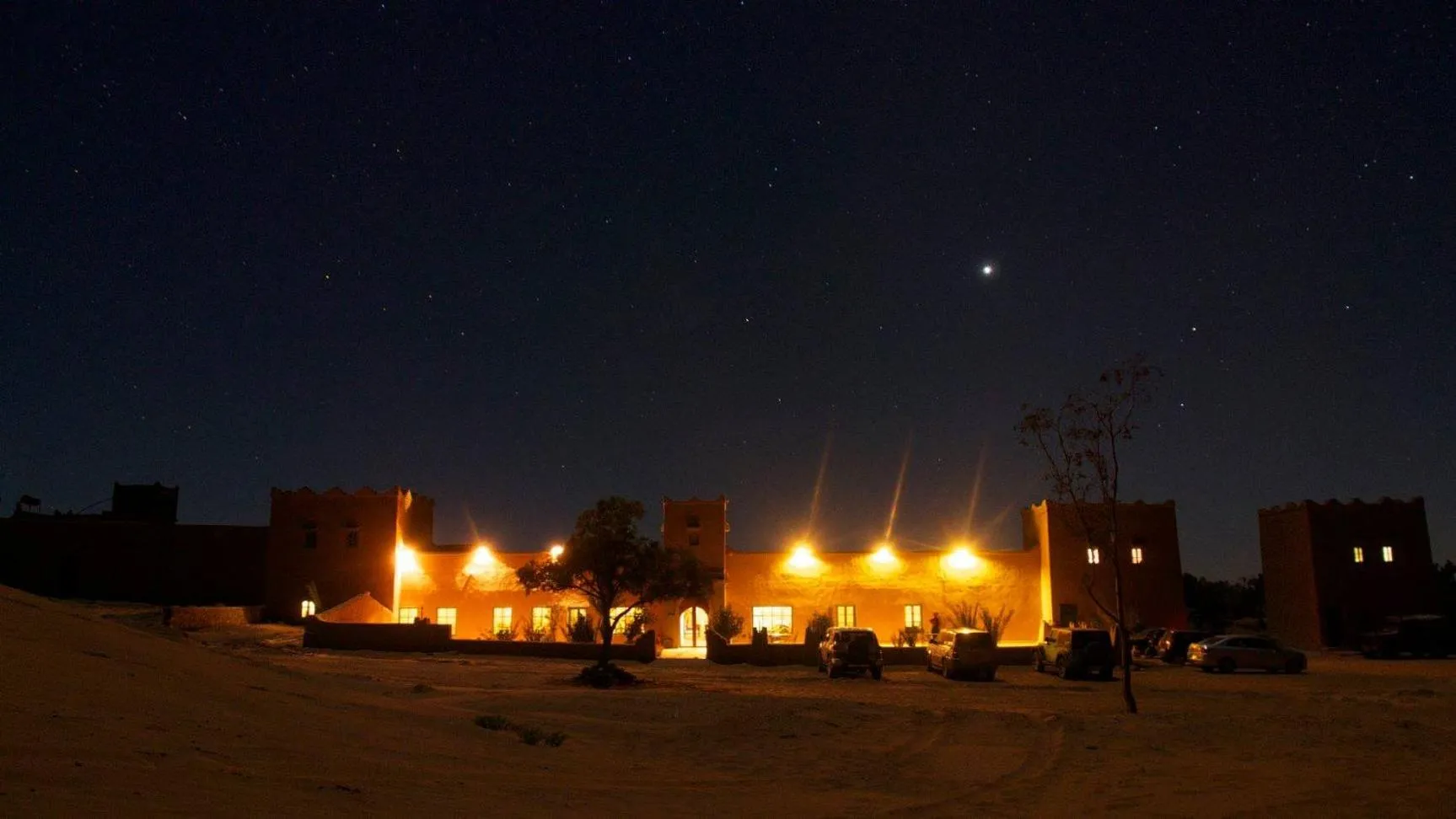Facade/entrance in Kasbah Erg Chebbi