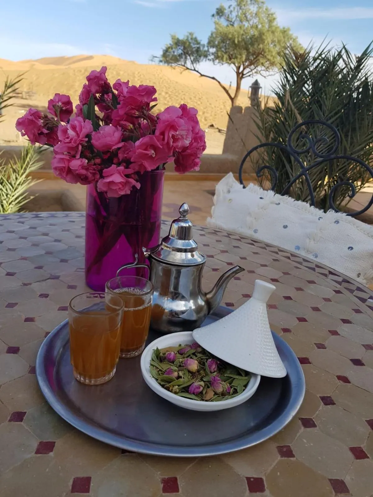 Facade/entrance in Kasbah Erg Chebbi