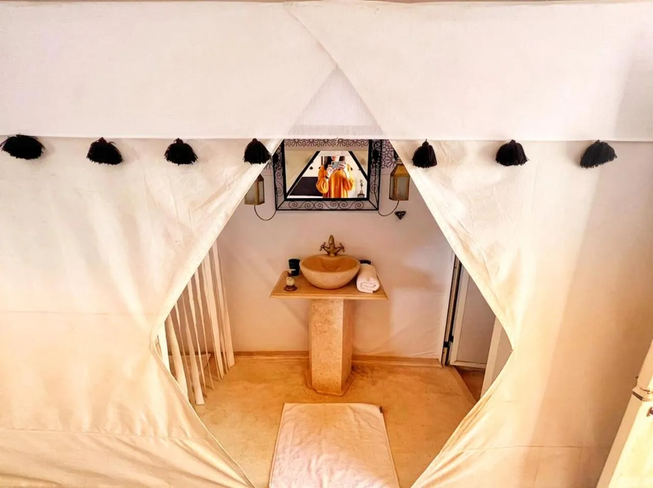 Bathroom in Kasbah Erg Chebbi