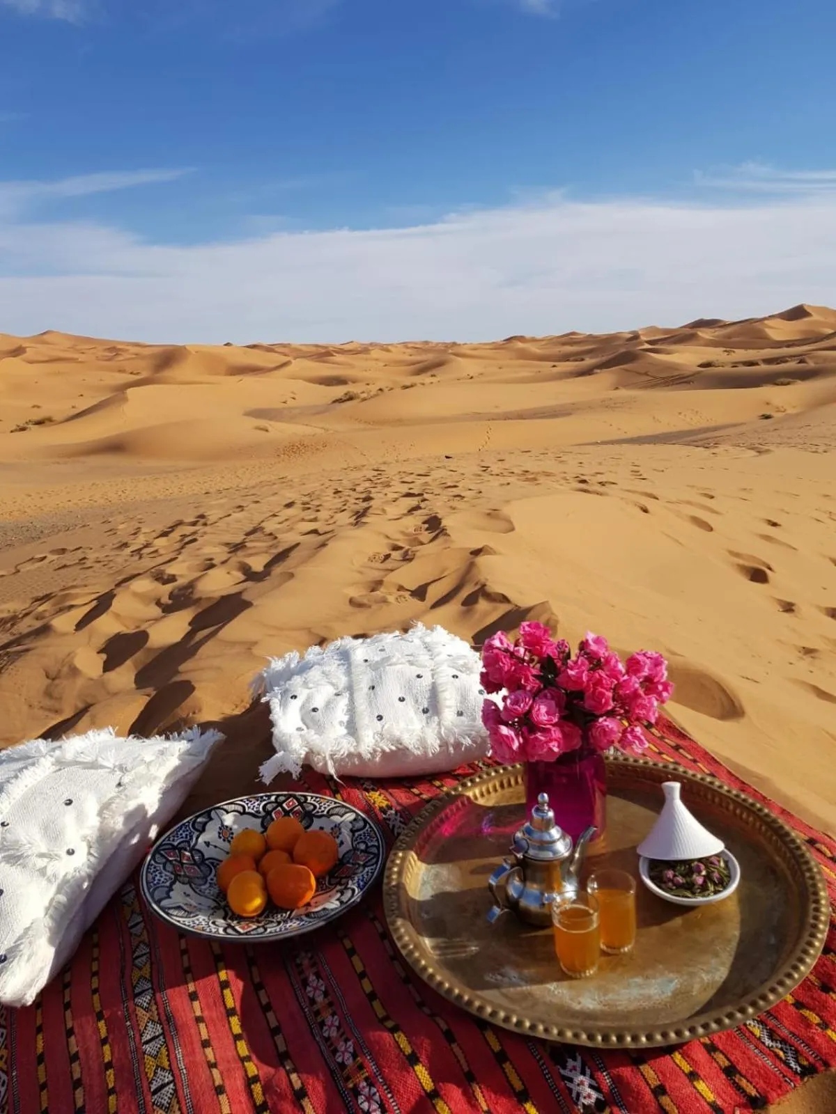 Facade/entrance in Kasbah Erg Chebbi
