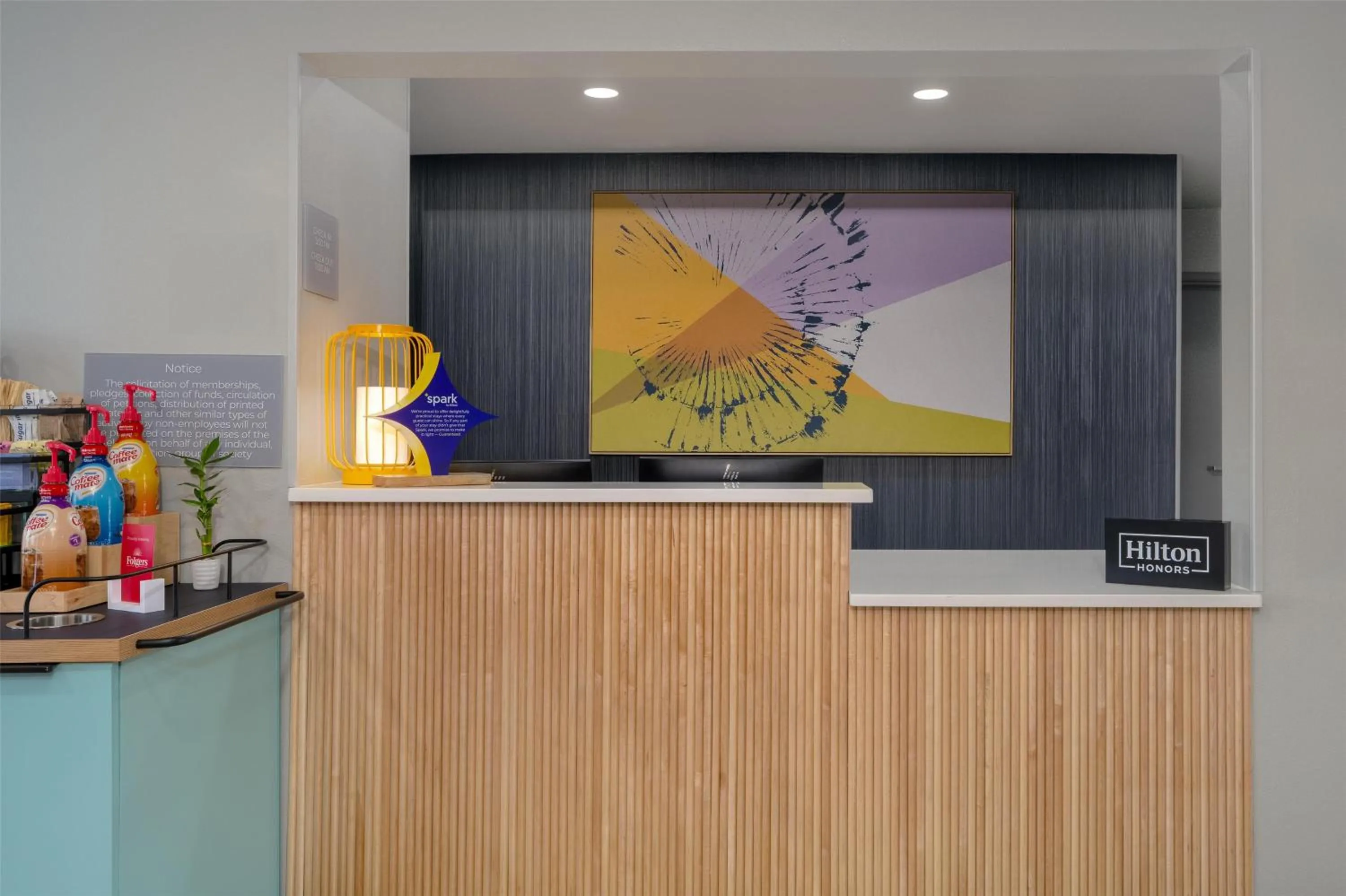 Lobby or reception in Spark by Hilton Carlisle South