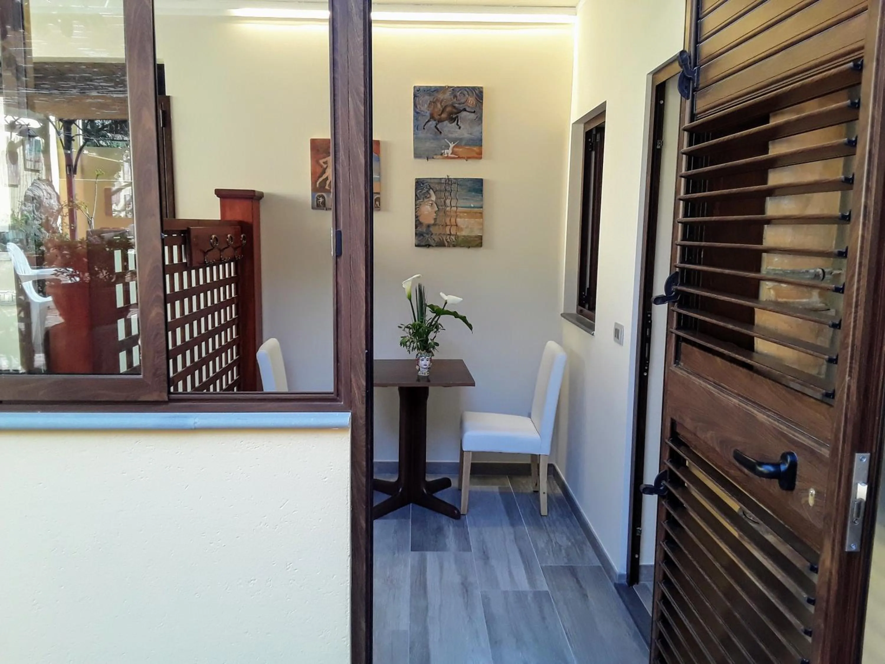 Patio in Al Castello B&B