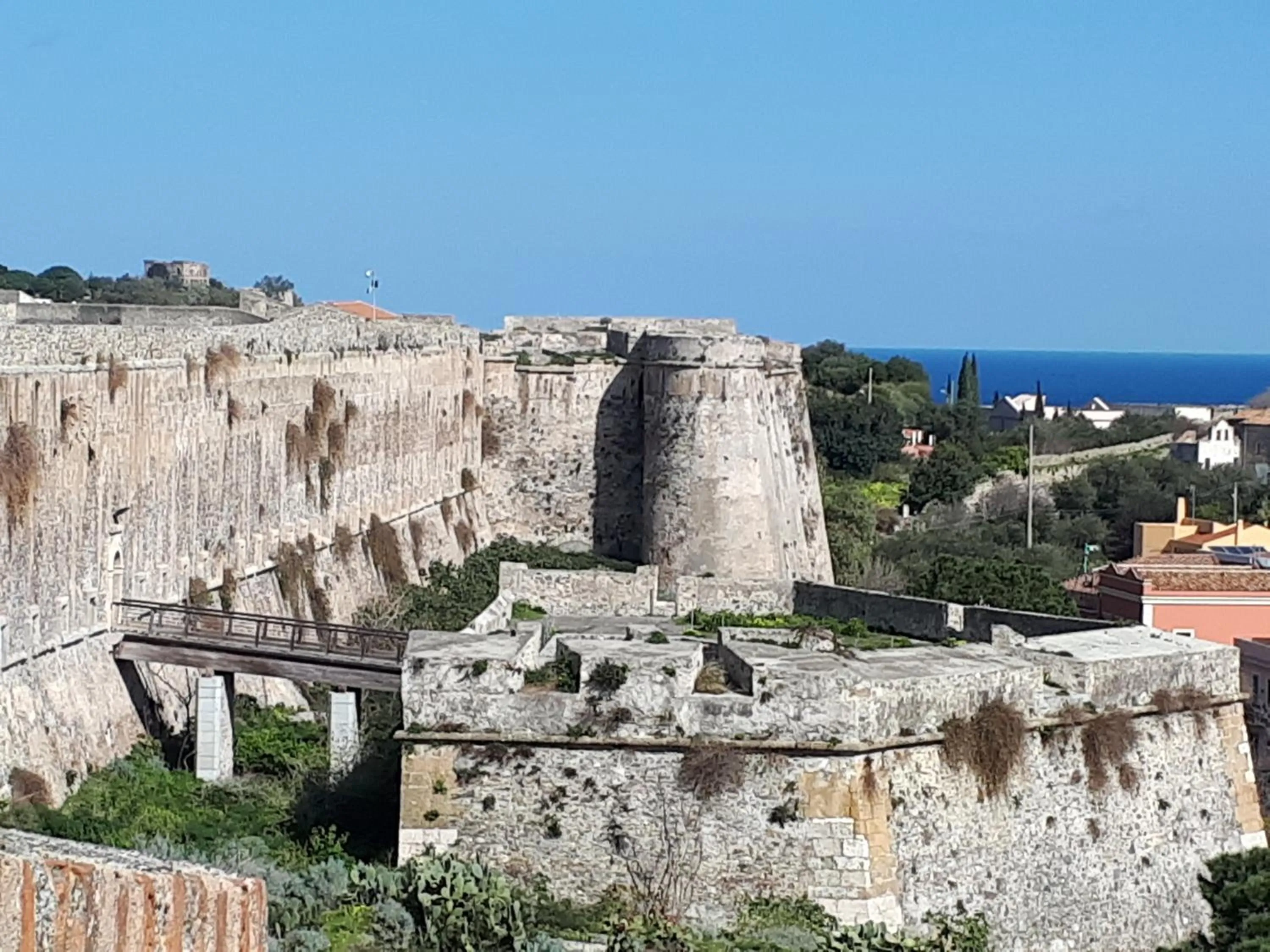 Landmark view in Al Castello B&B