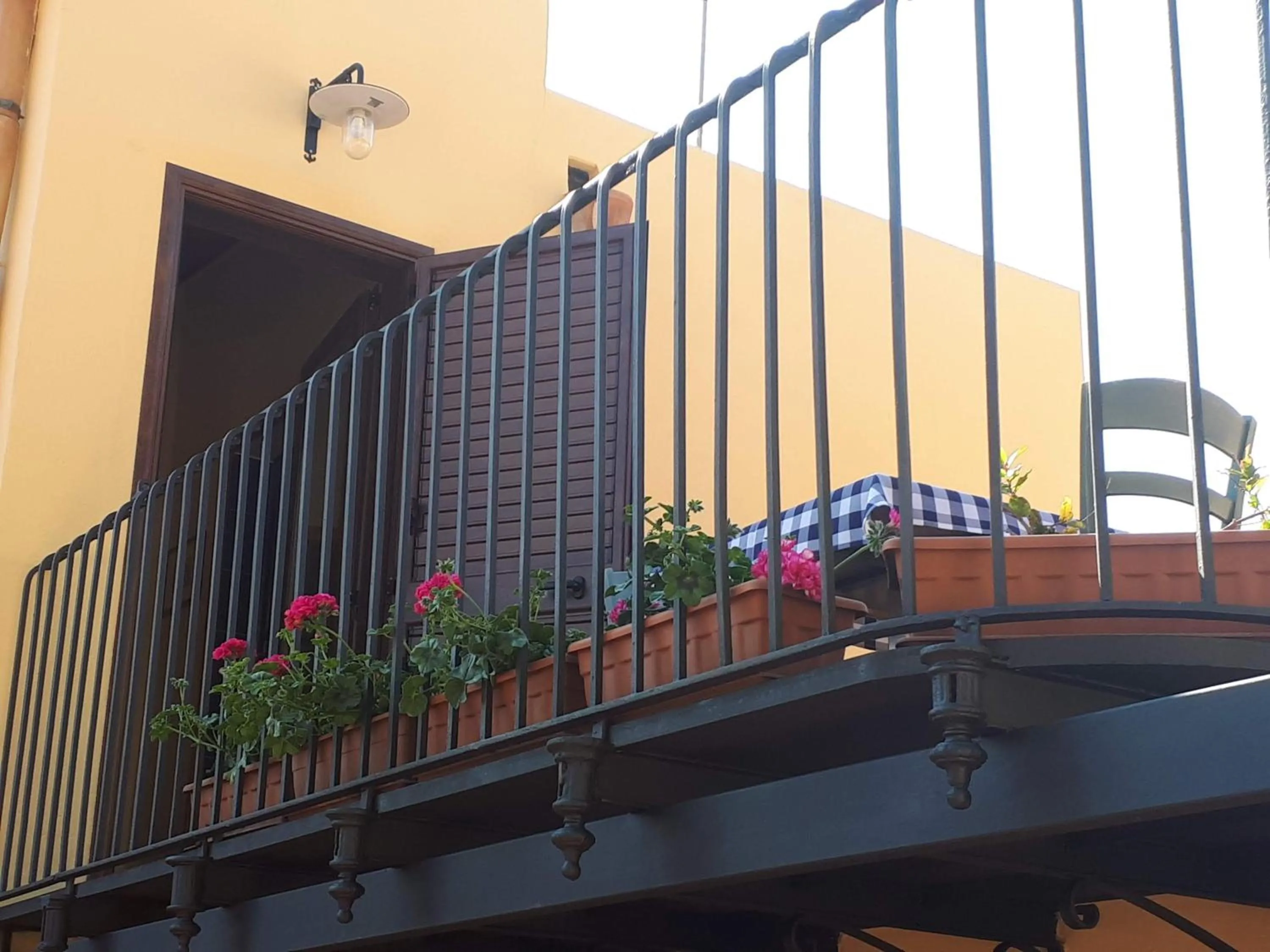 Balcony/Terrace in Al Castello B&B