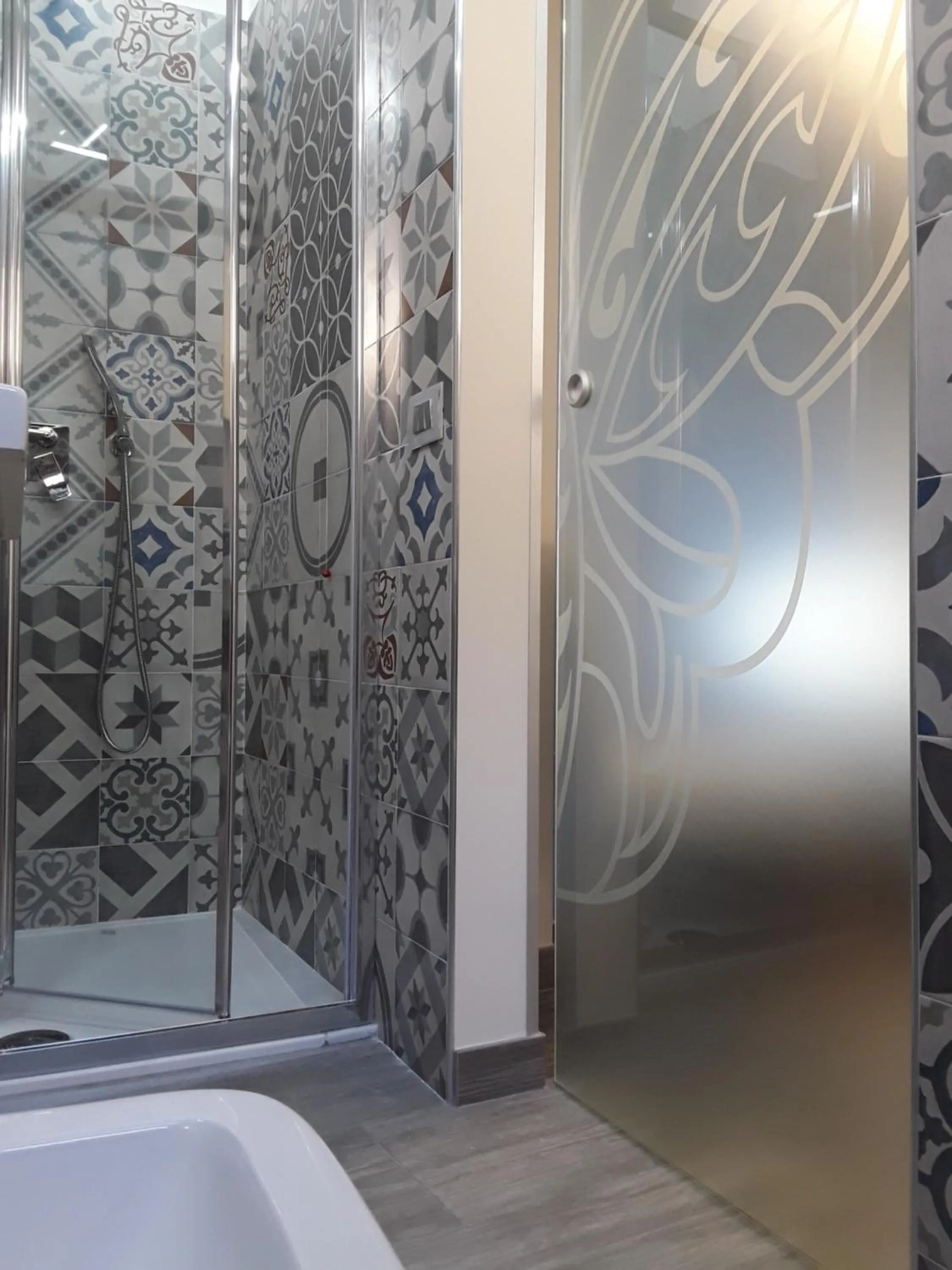 Bathroom in Al Castello B&B