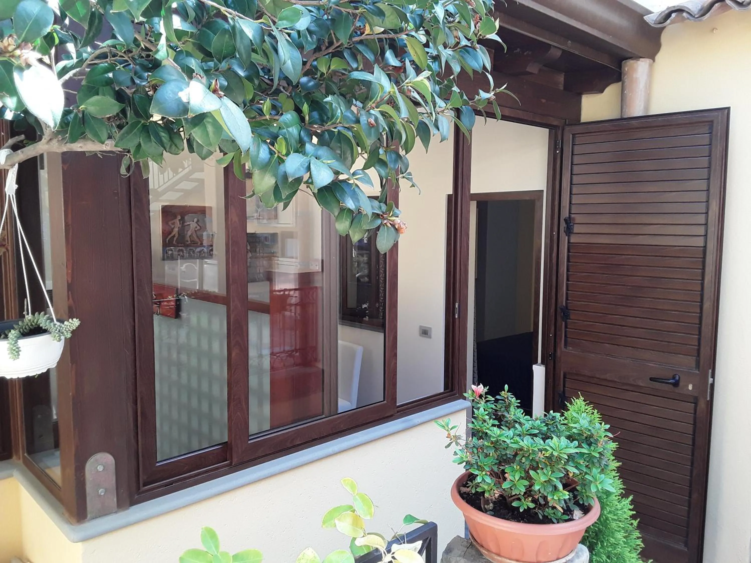 Patio in Al Castello B&B