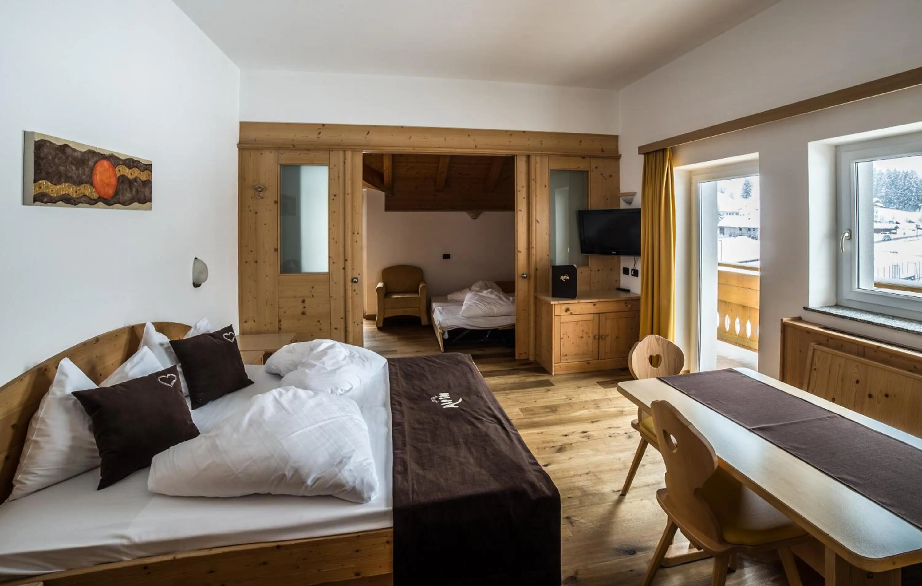 Photo of the whole room, Bed in Hotel Alpin