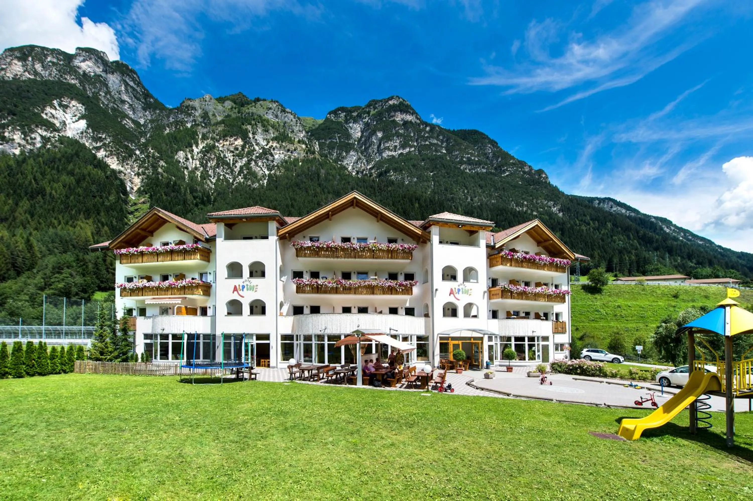 Property building in Hotel Alpin