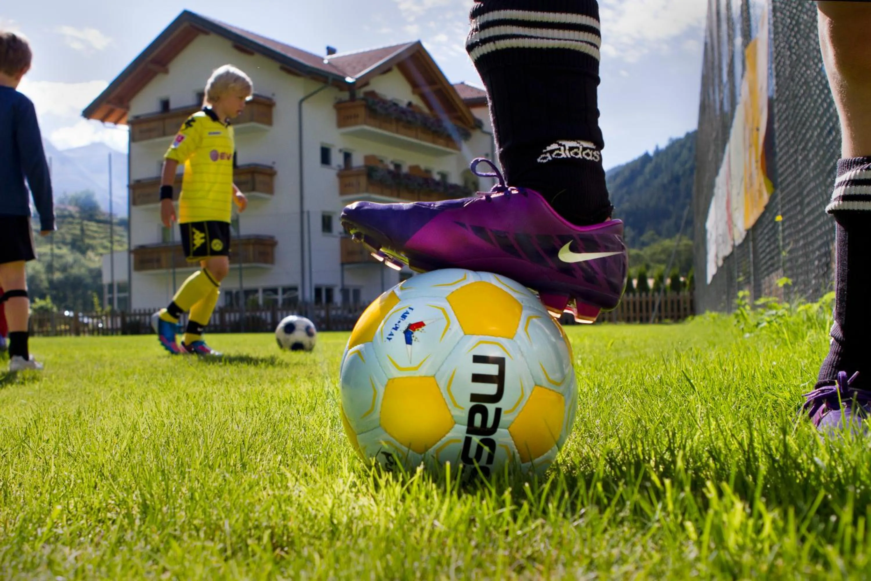 Property building in Hotel Alpin