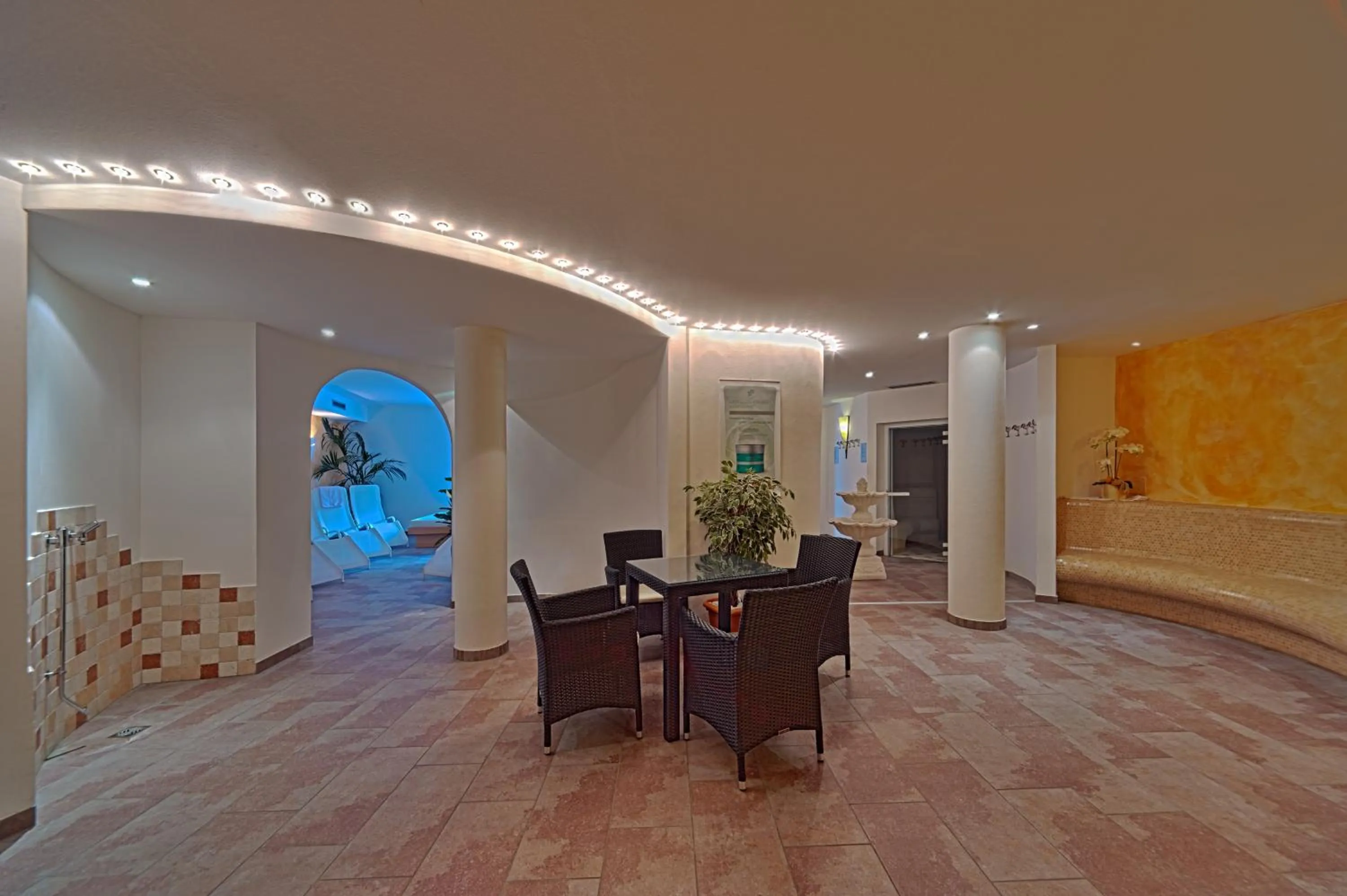 Spa and wellness centre/facilities in Hotel Alpin