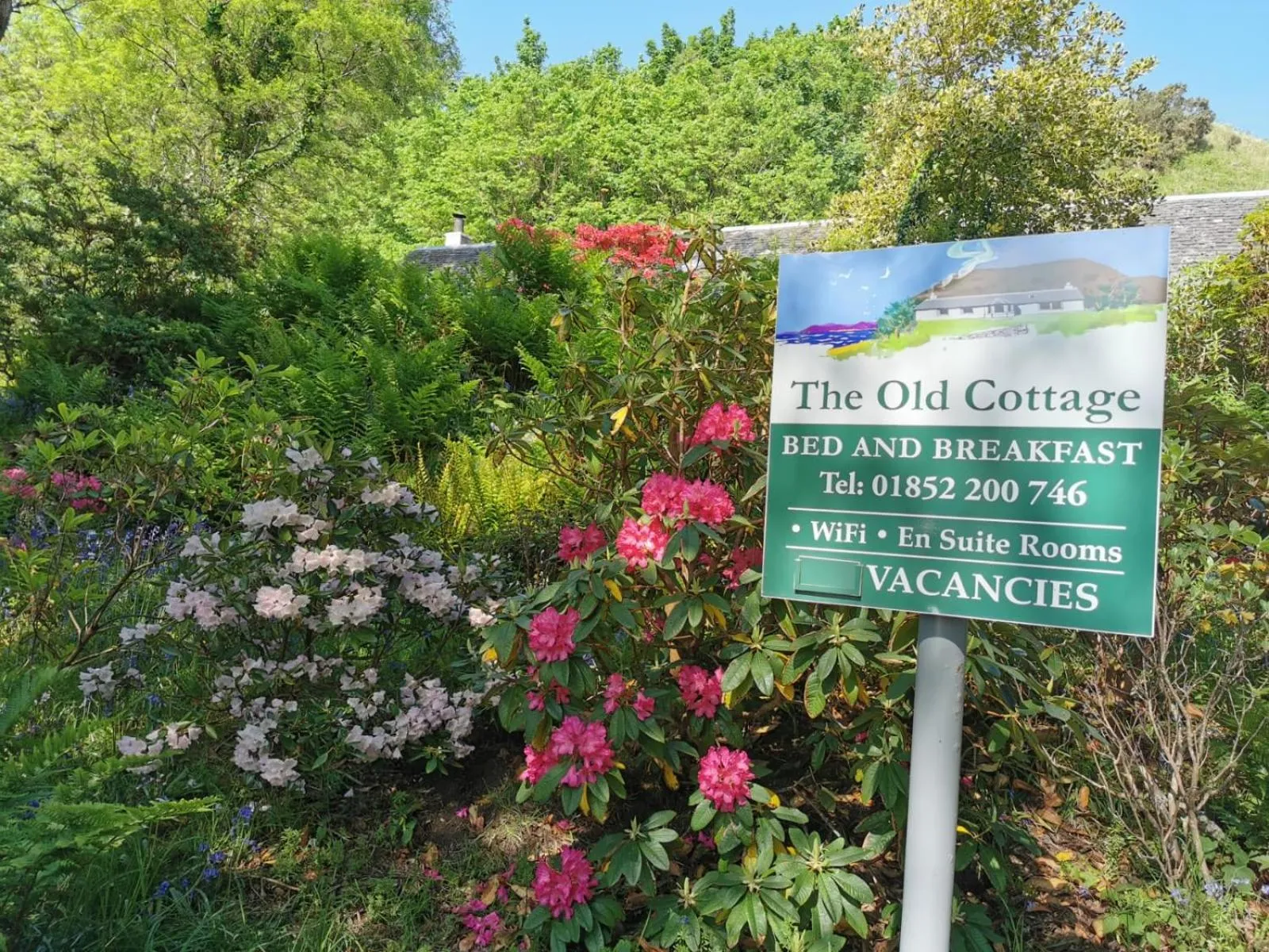 Logo/Certificate/Sign in The Old Cottage