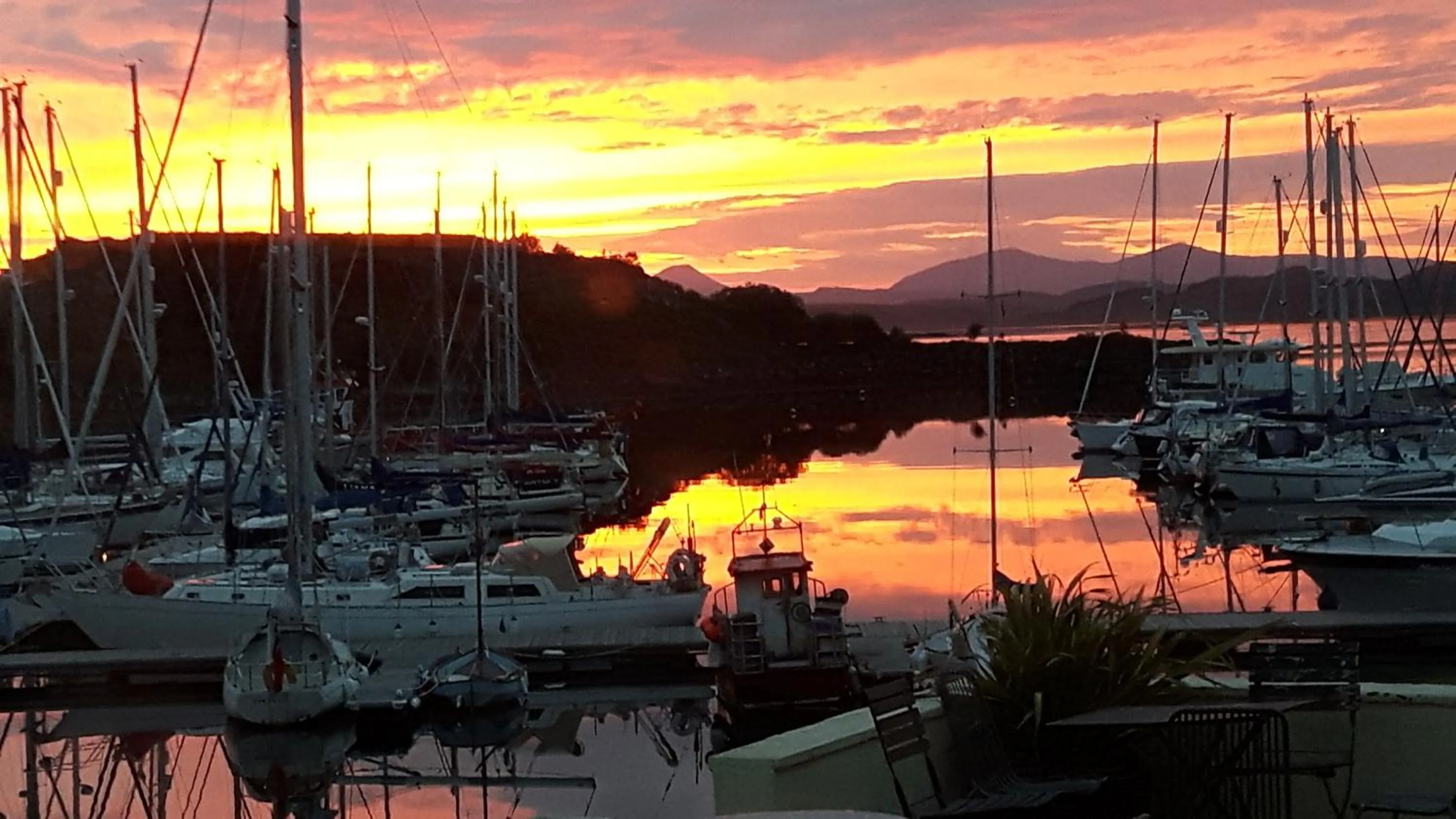 Natural landscape in The Old Cottage