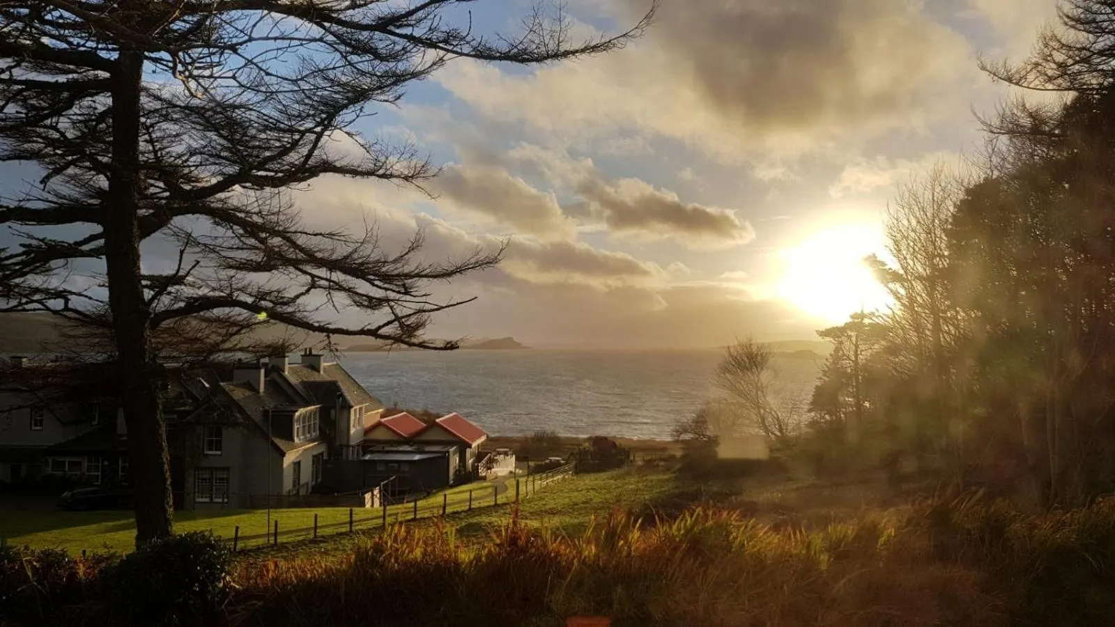 Sea view in The Old Cottage