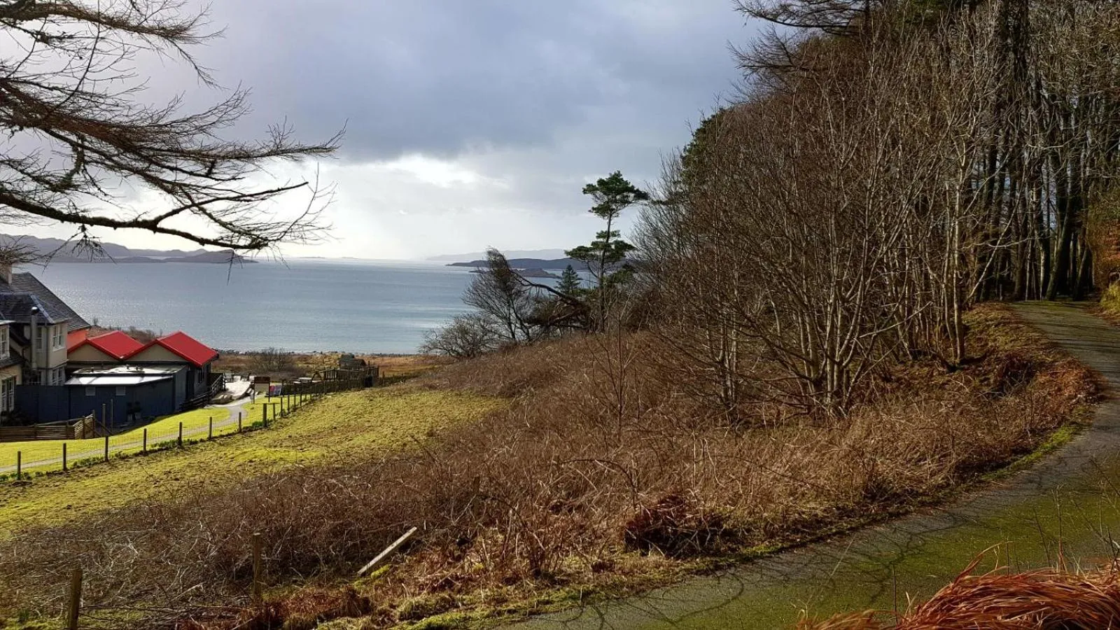 Natural landscape in The Old Cottage