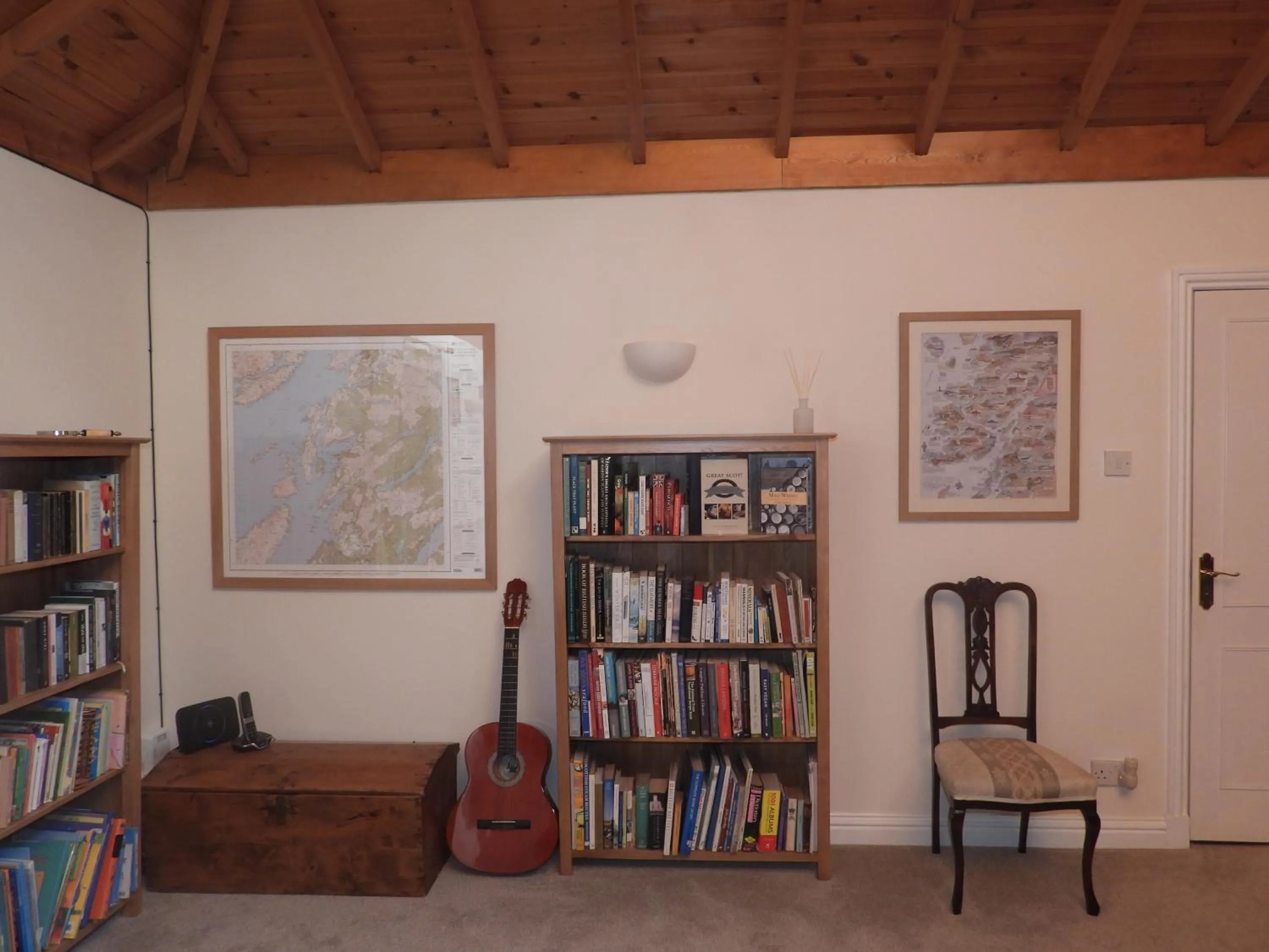 Library in The Old Cottage