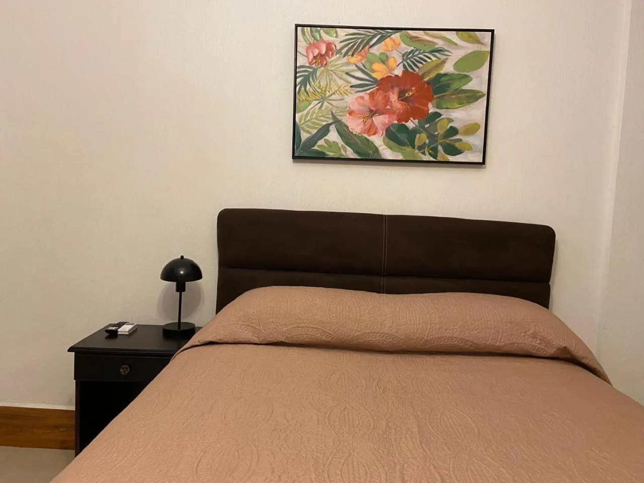 Bed in Hotel El Reformador