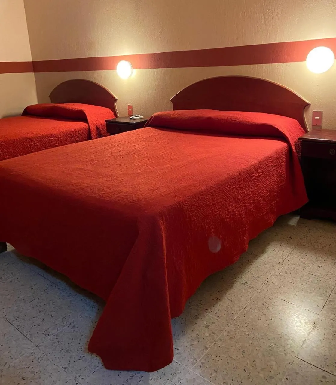 Bed in Hotel El Reformador