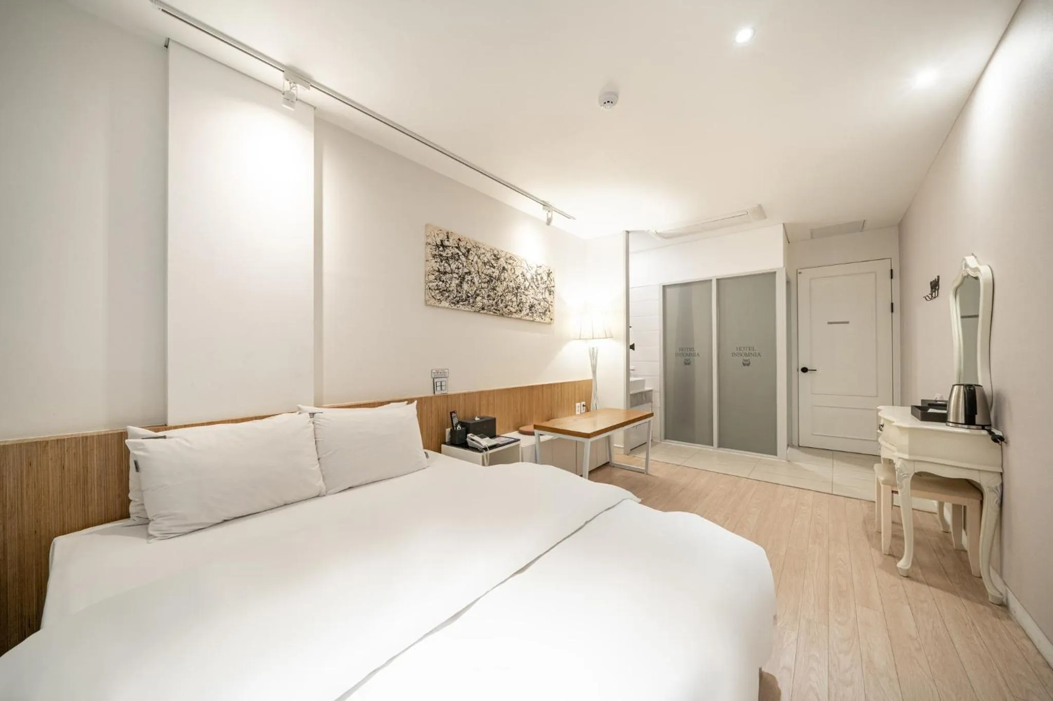 Bed in 호텔 인썸니아 Hotel Insomnia 失眠酒店