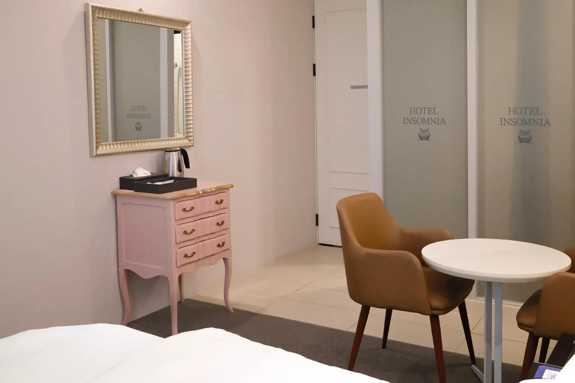 Bed in 호텔 인썸니아 Hotel Insomnia 失眠酒店