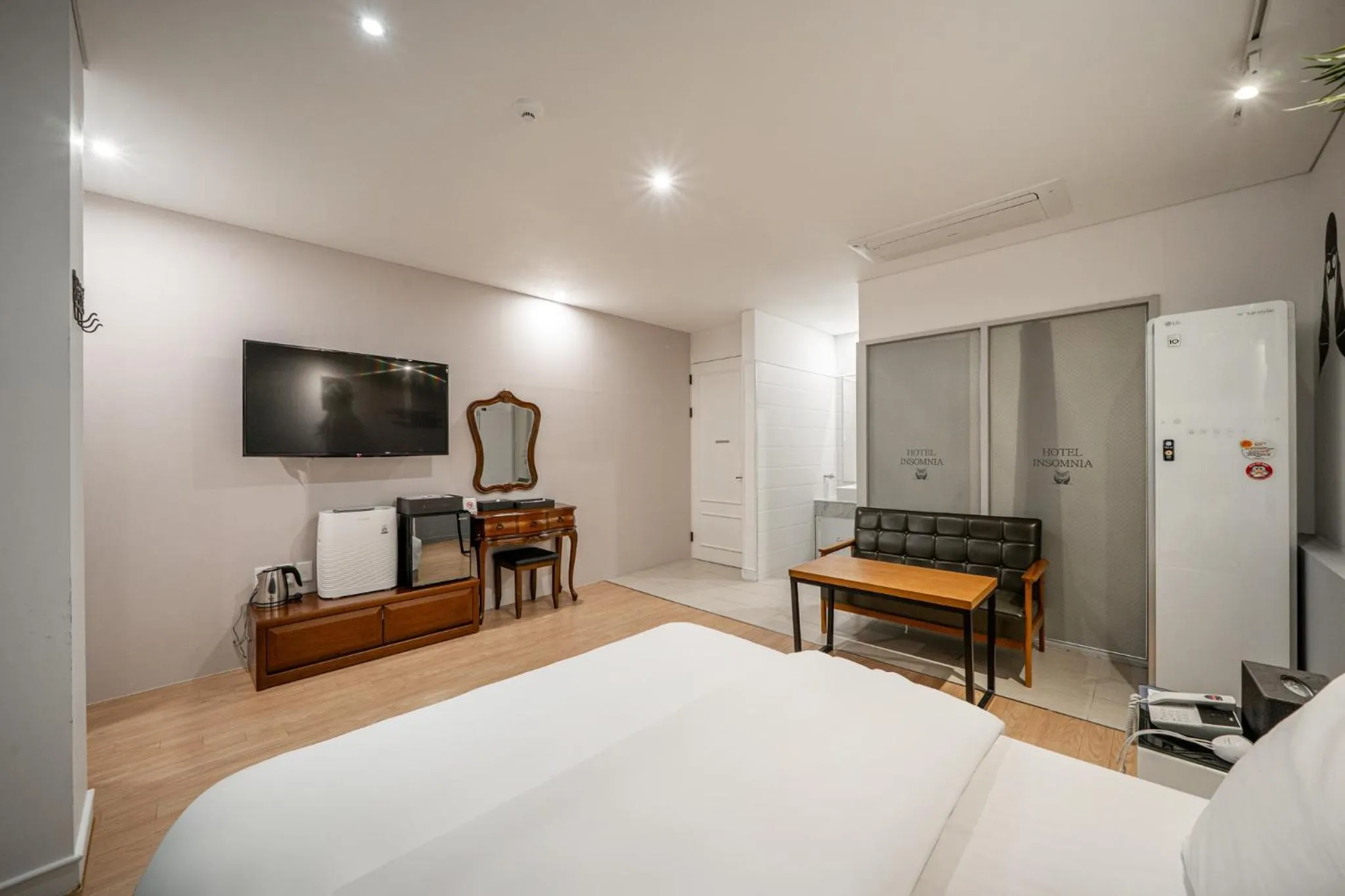 Bed in 호텔 인썸니아 Hotel Insomnia 失眠酒店