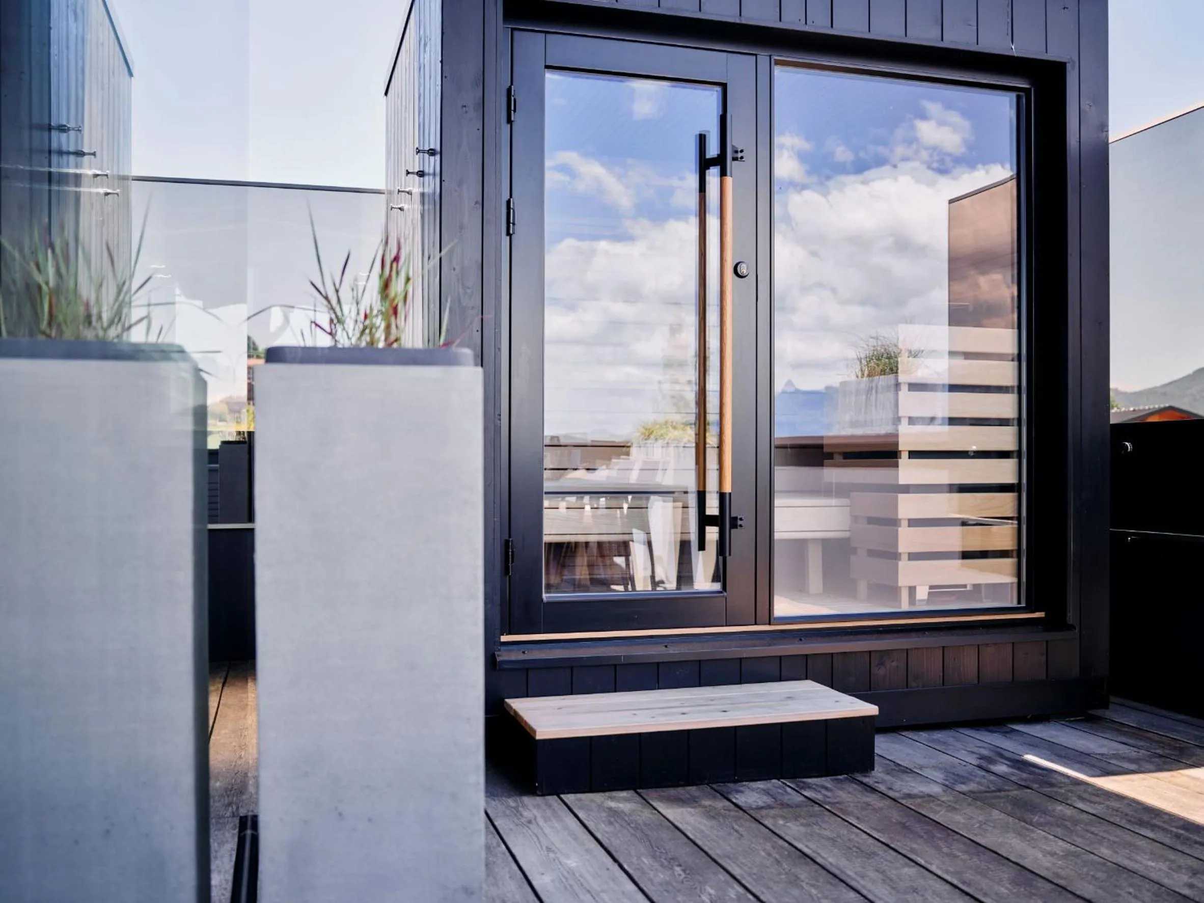 Sauna in ARX Guesthouse