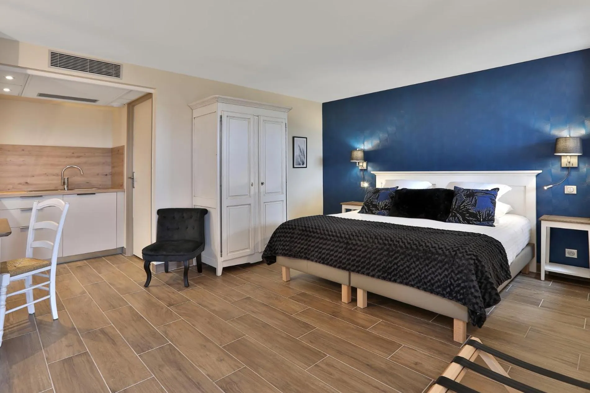 Bed in Domaine de La Rhonie