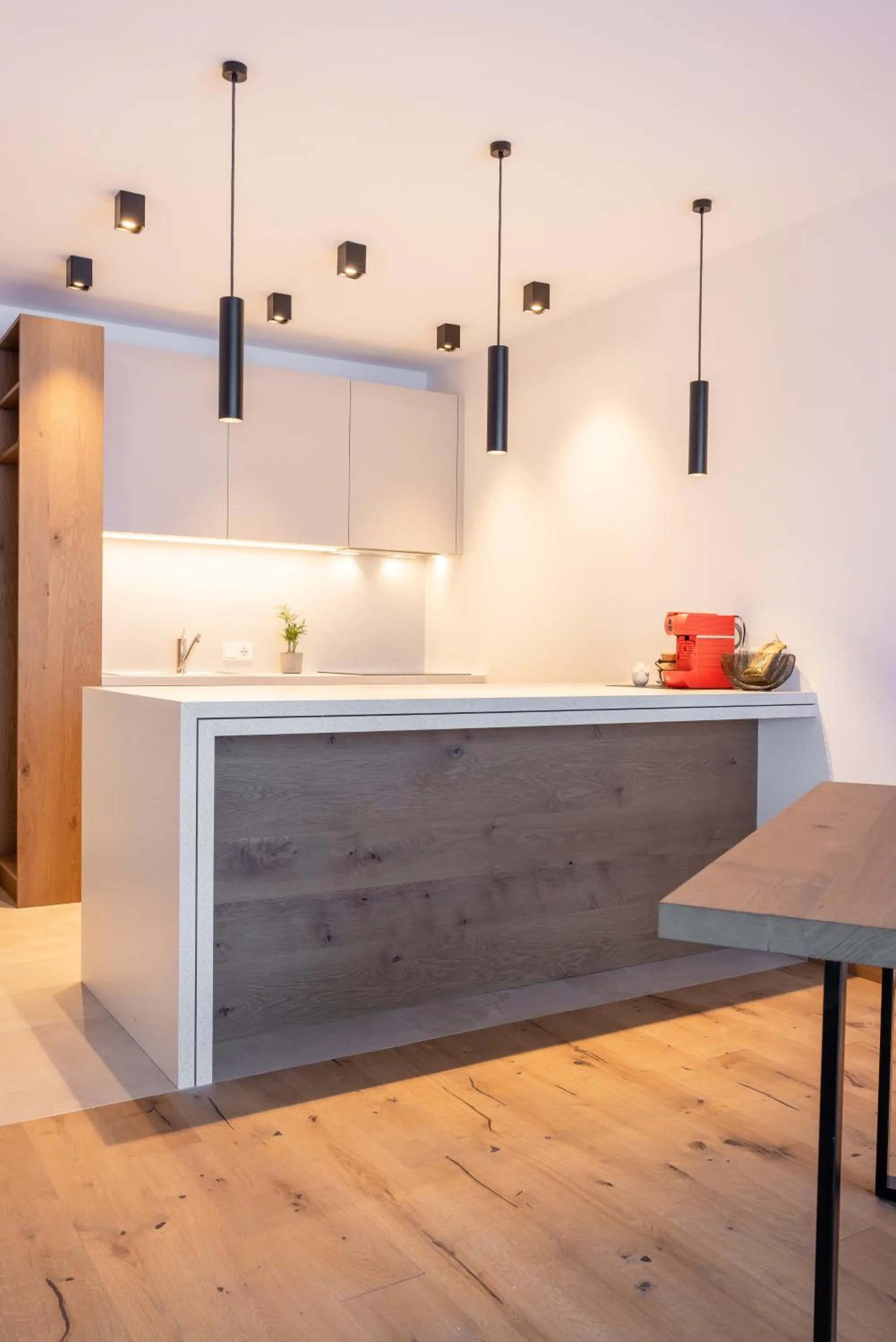 Kitchen or kitchenette in Max Mountain Apartments