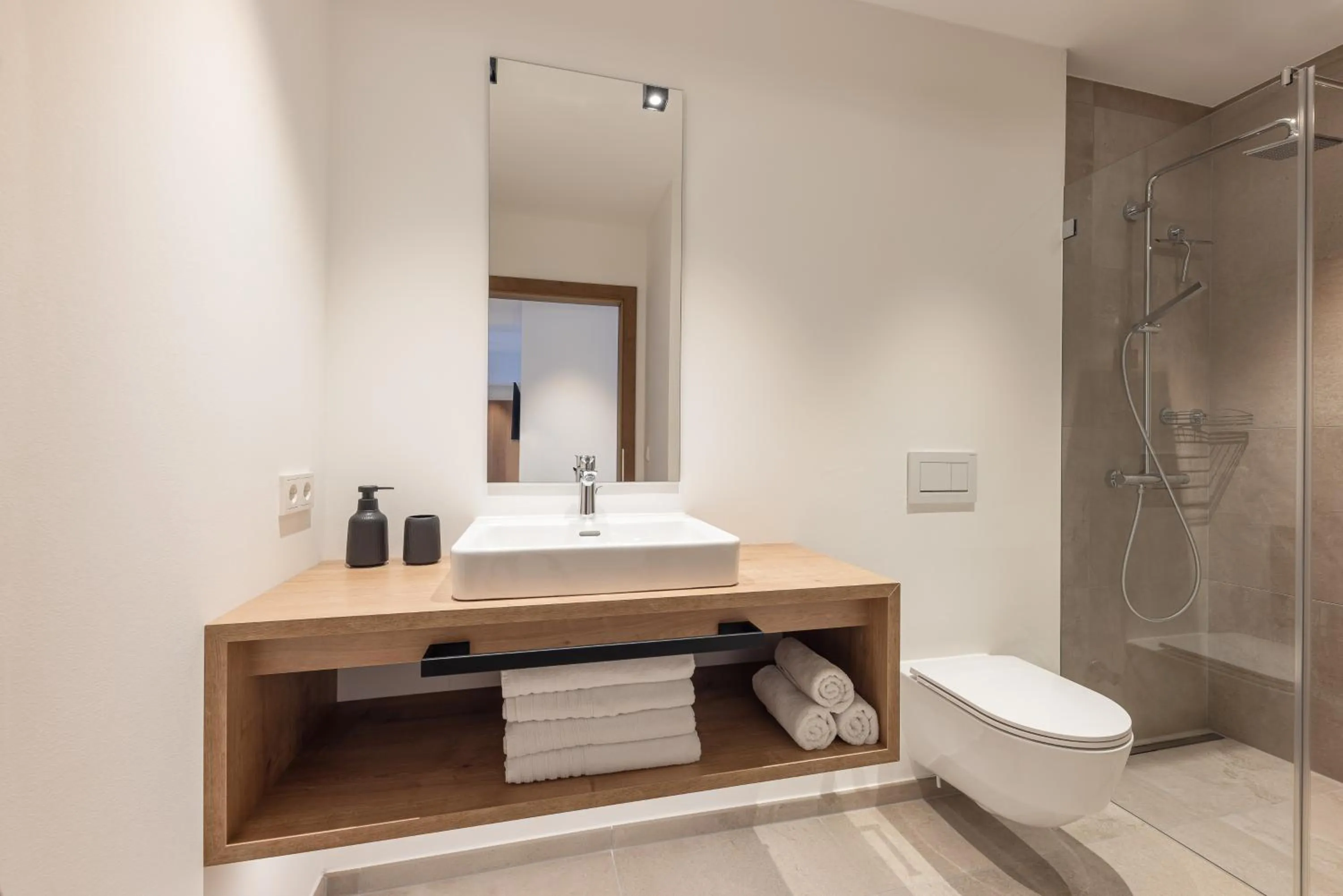 Bathroom in Max Mountain Apartments