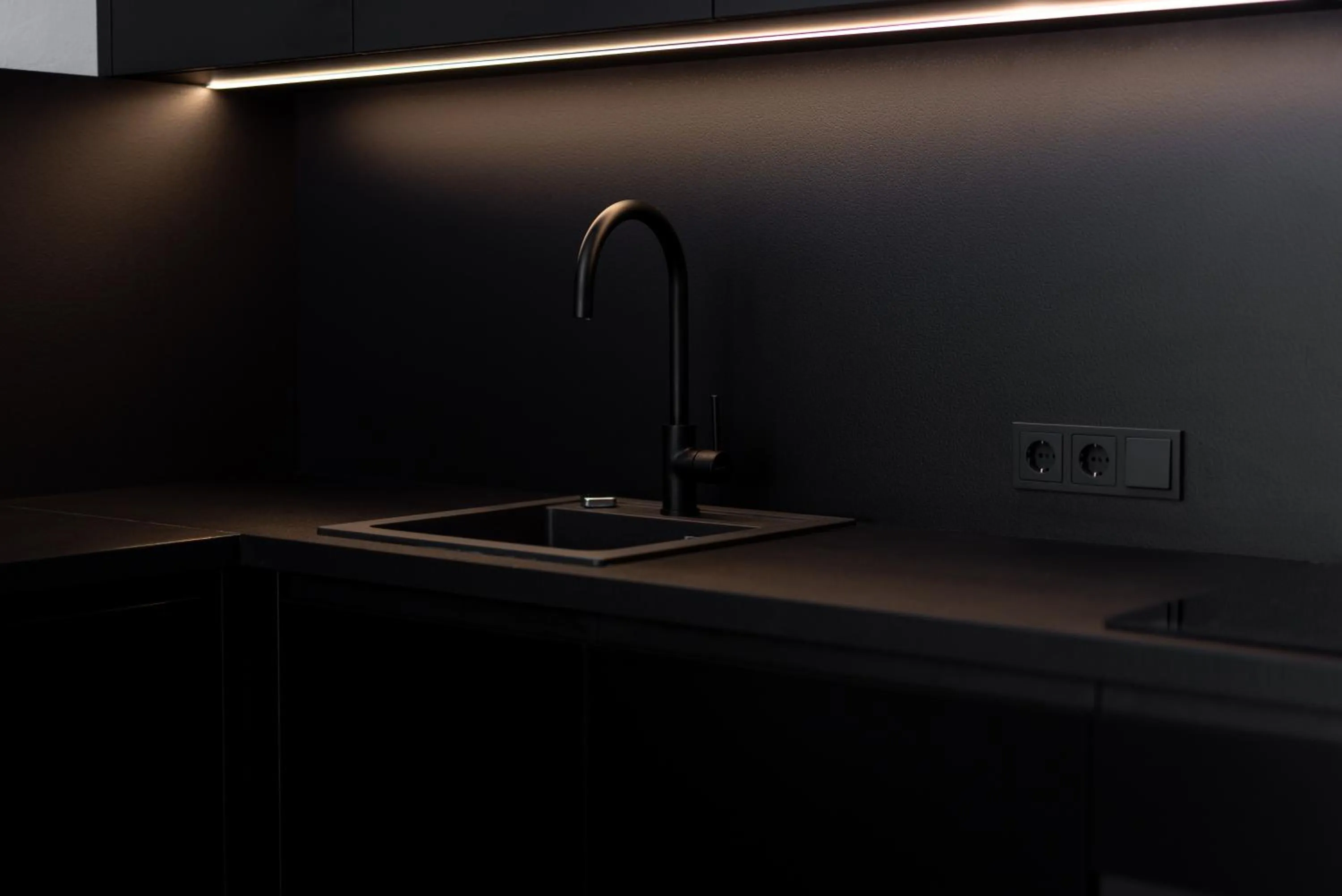 Kitchen or kitchenette in Max Mountain Apartments