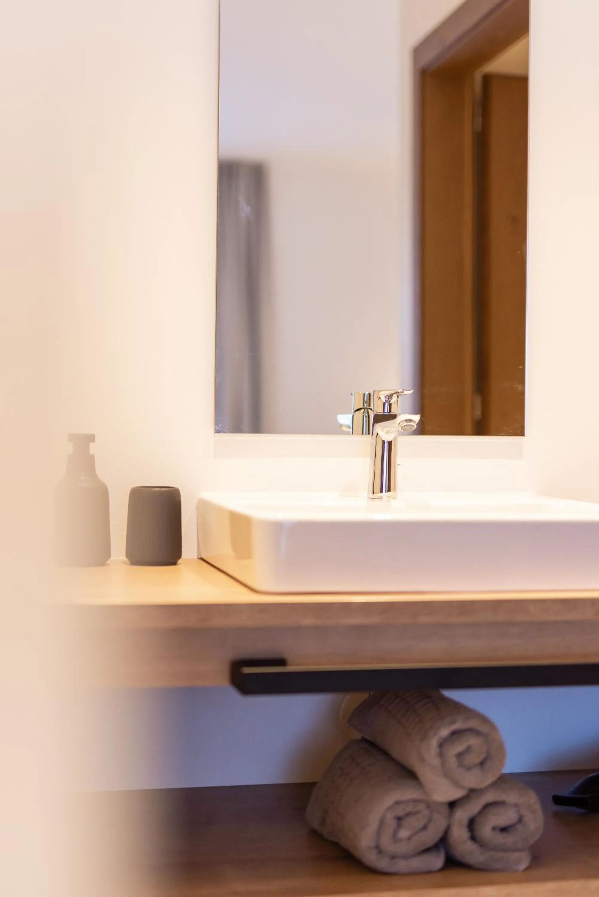 Bathroom in Max Mountain Apartments
