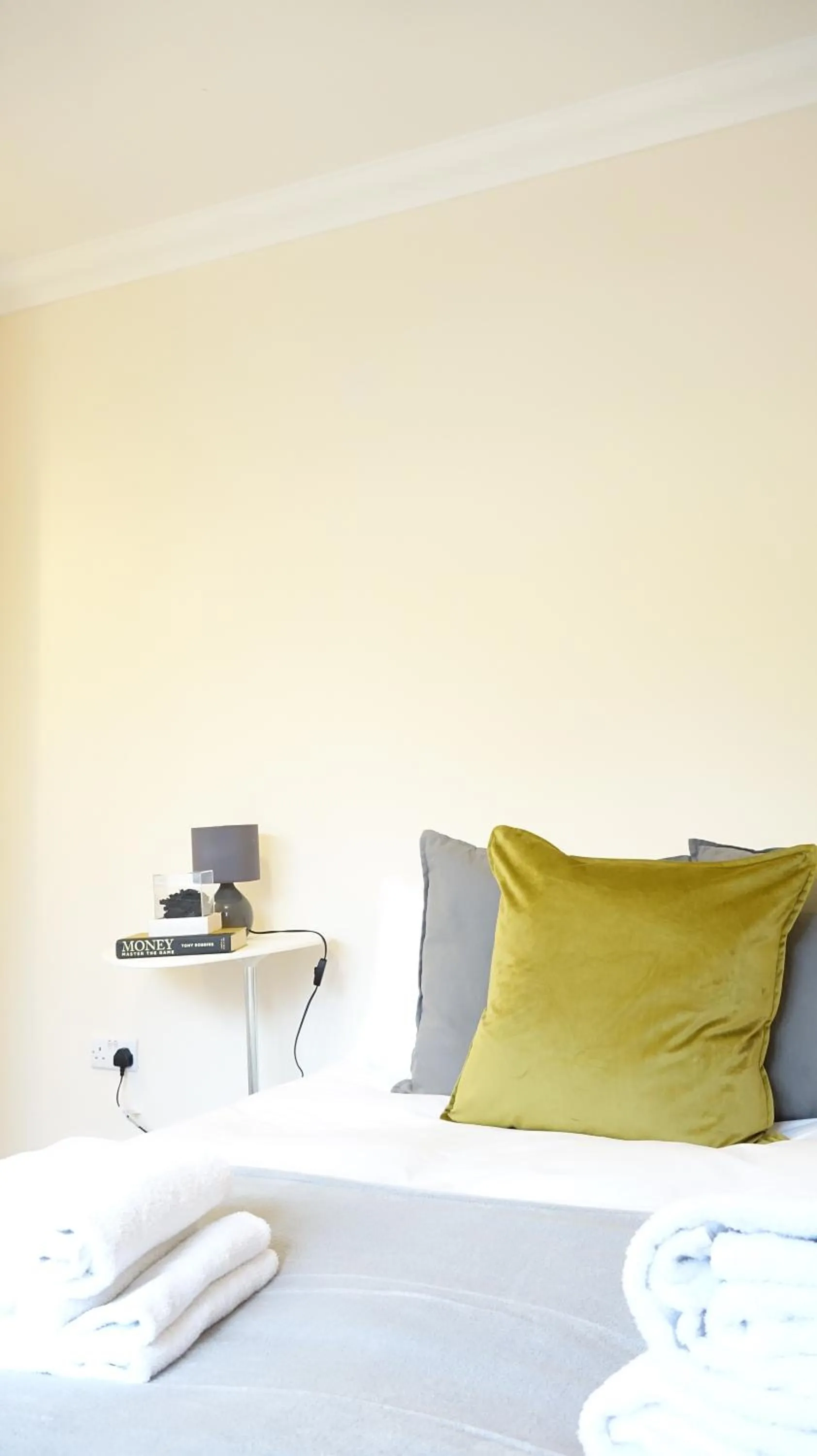 Bedroom, Bed in Heathrow Ensuite Rooms- Auto check in