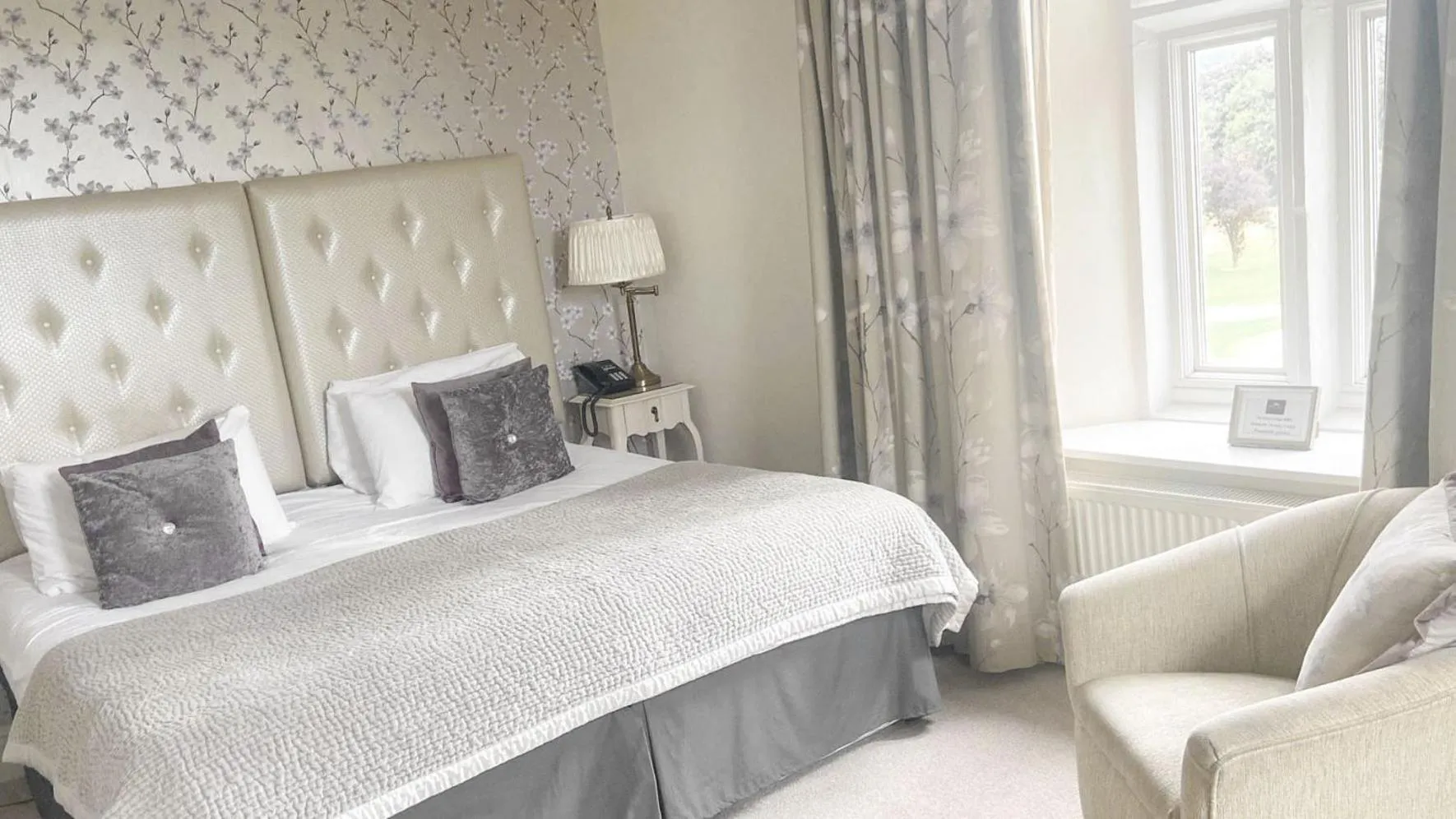 Bedroom, Bed in Horsley Lodge