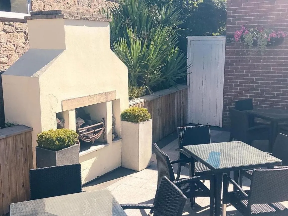 Patio in Horsley Lodge