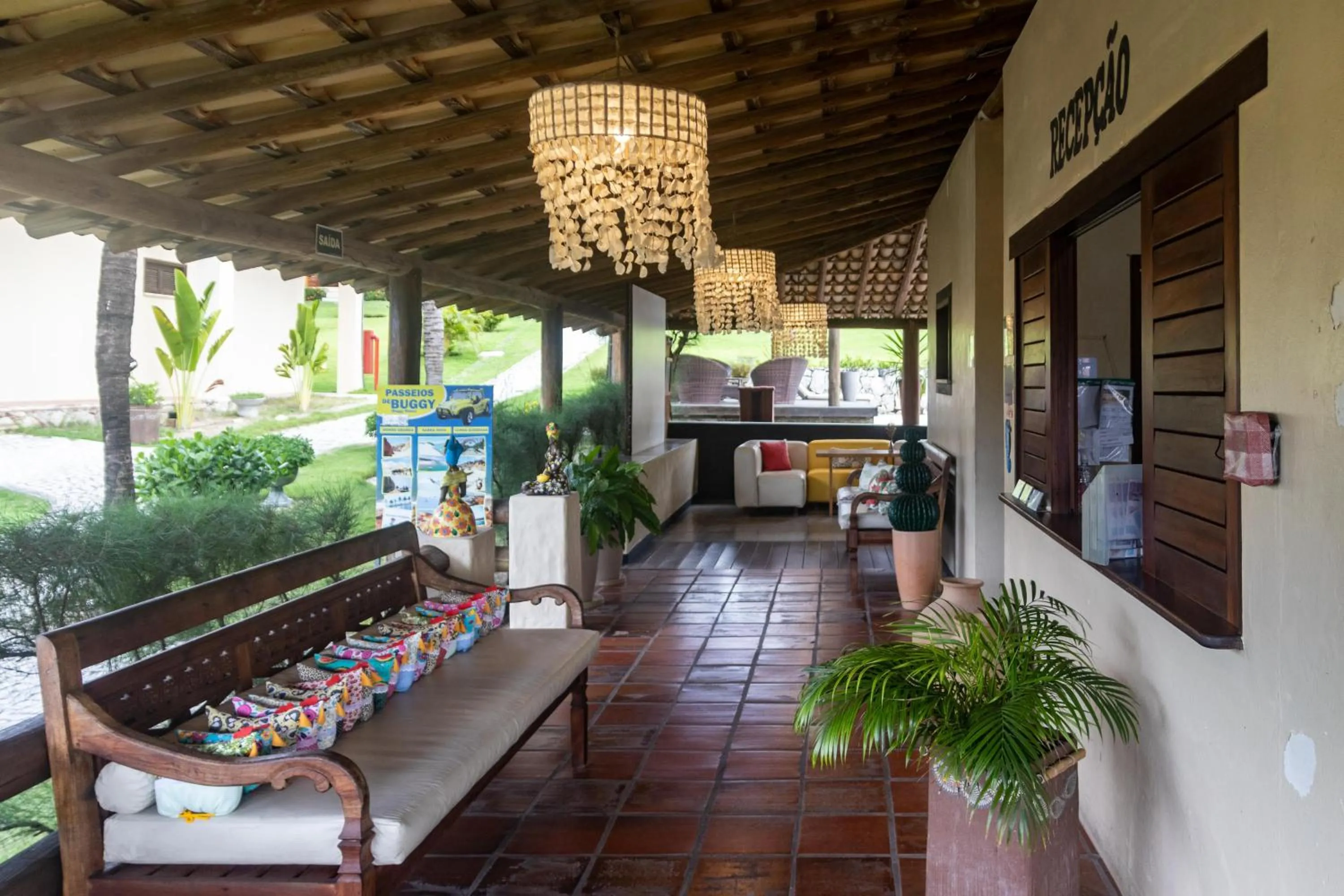 Lobby or reception in Hotel Villaggio Tudo Bom