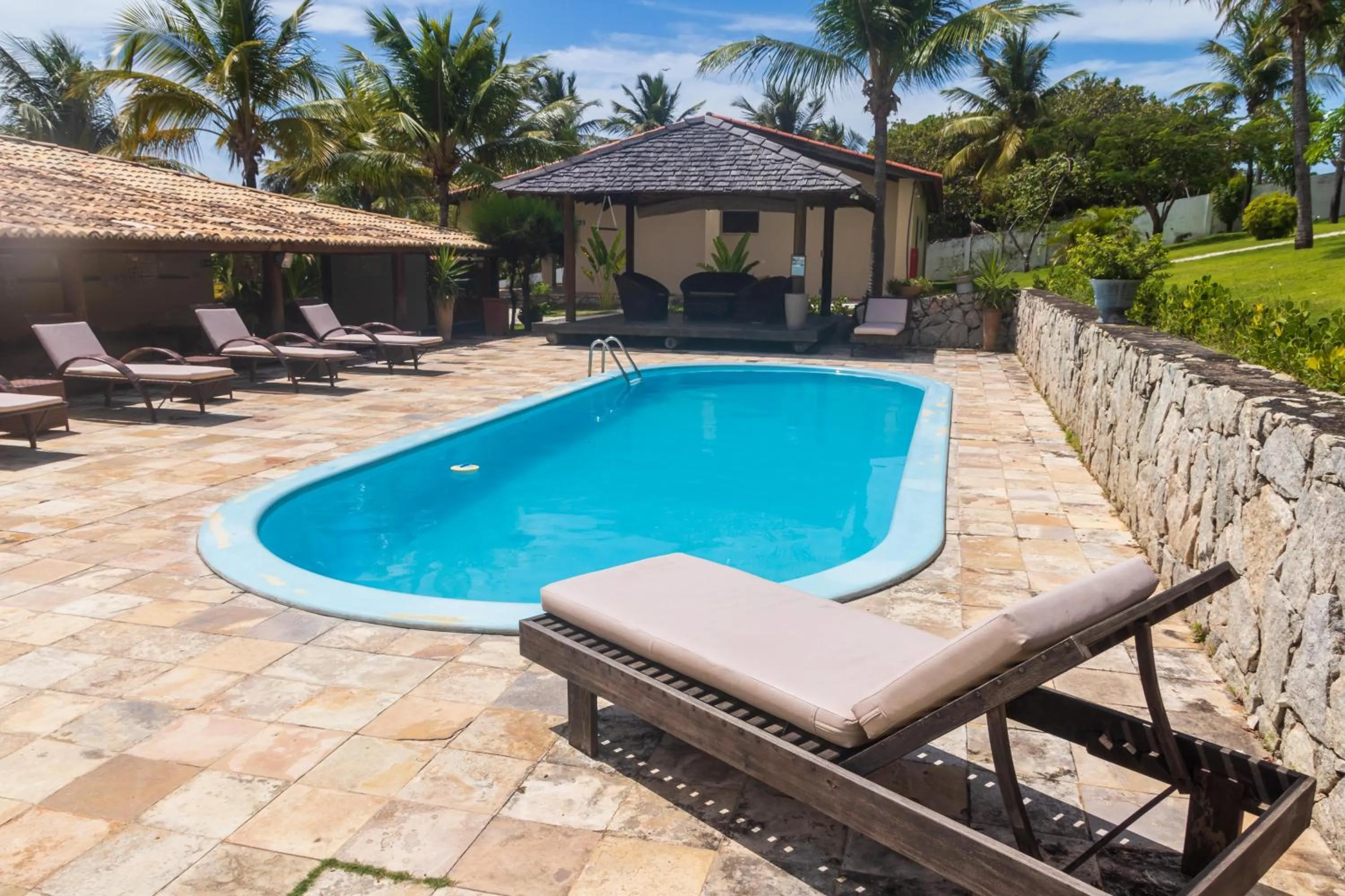 Garden in Hotel Villaggio Tudo Bom