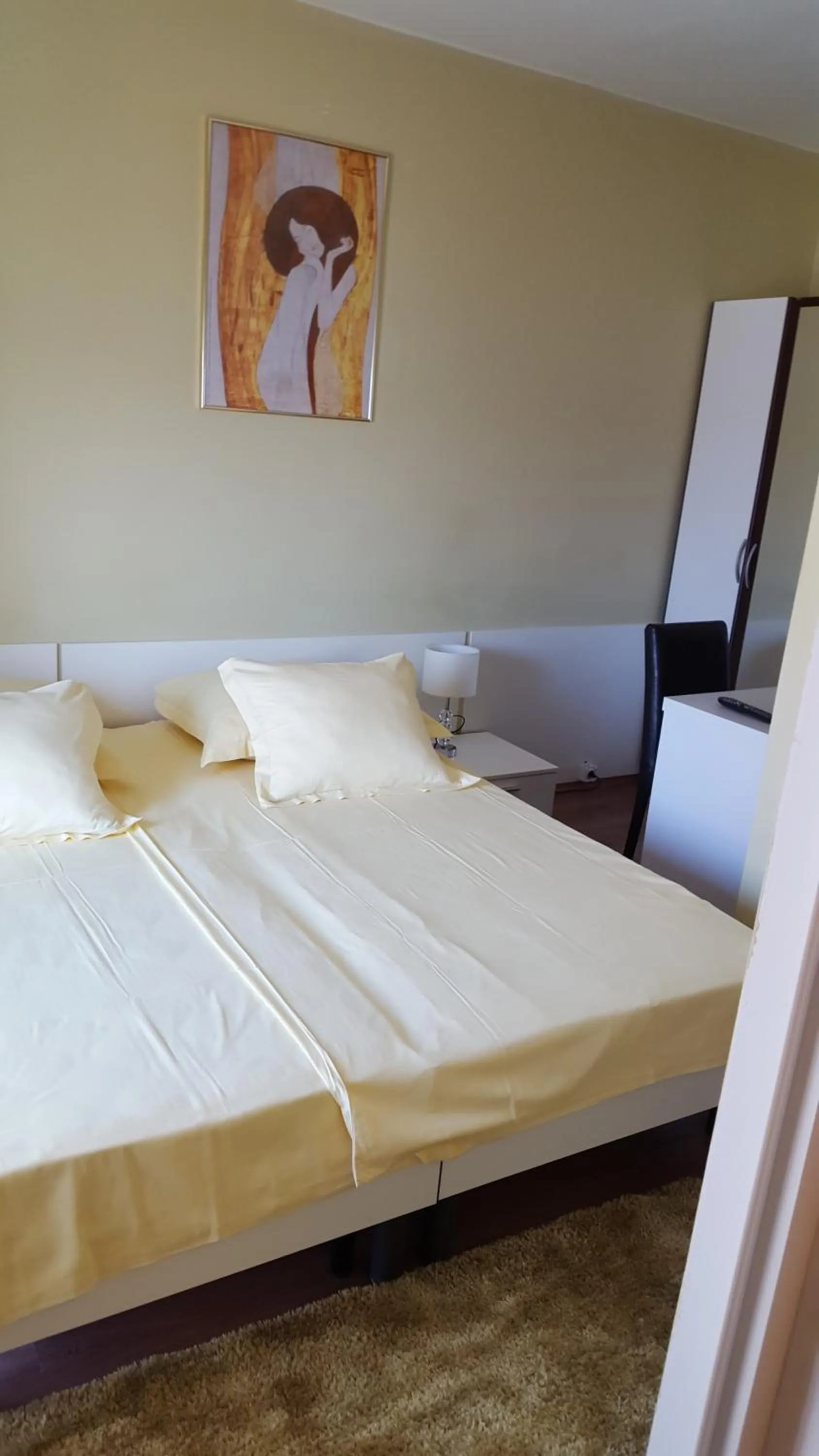 Bedroom, Bed in Villa Stegic