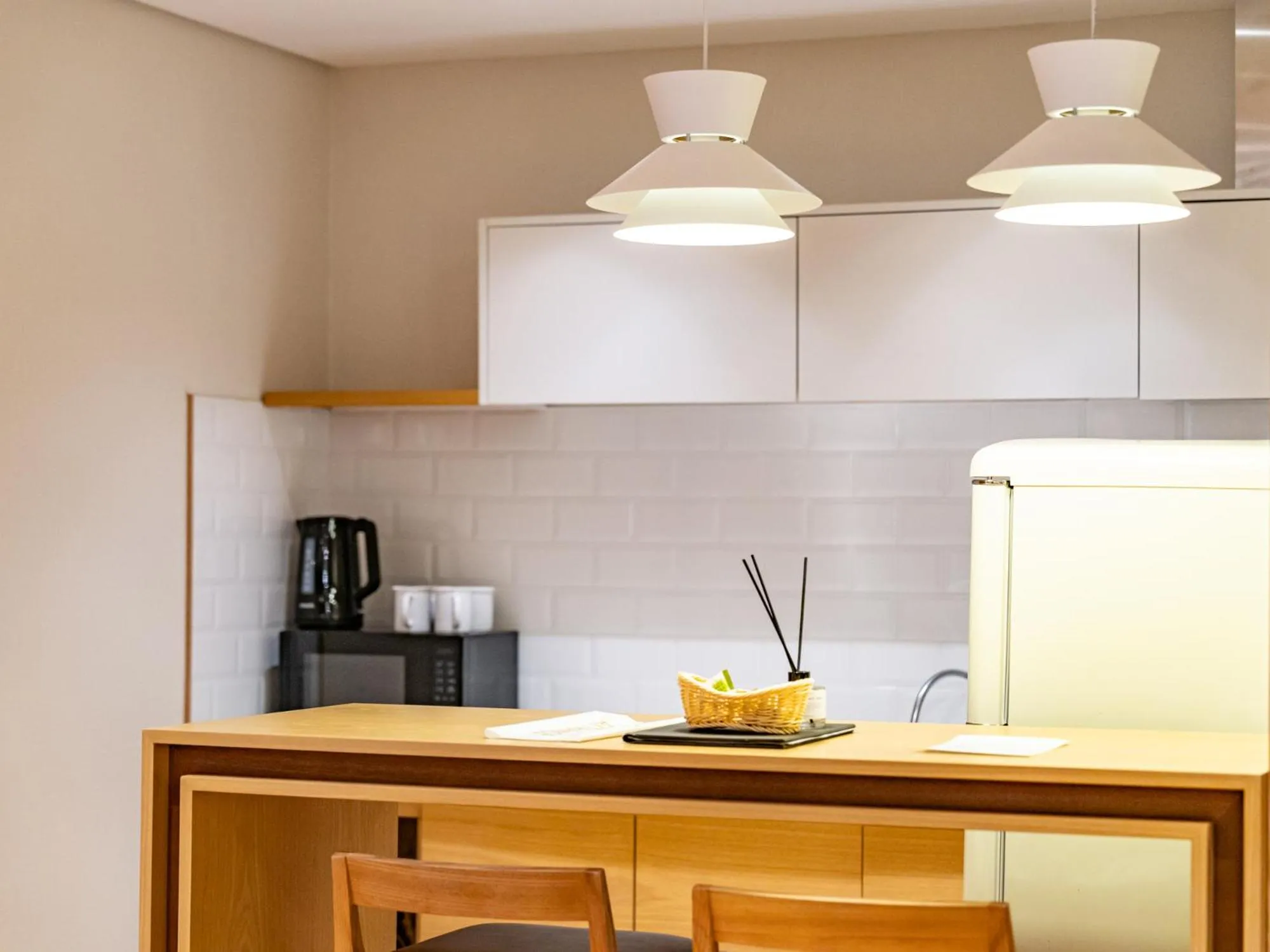 Kitchen or kitchenette in Jeju Attirance Hotel & poolvilla