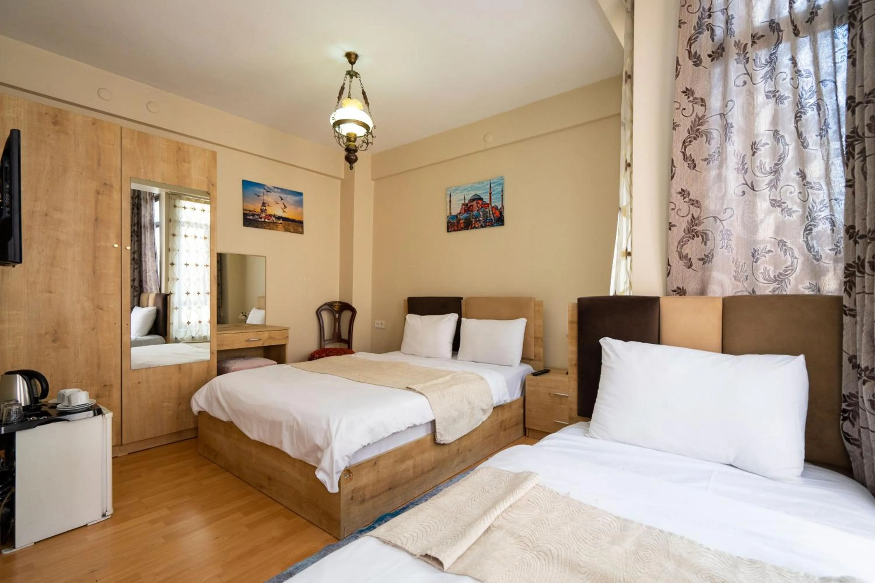 Bed in Gedikpasa Konagi Hotel