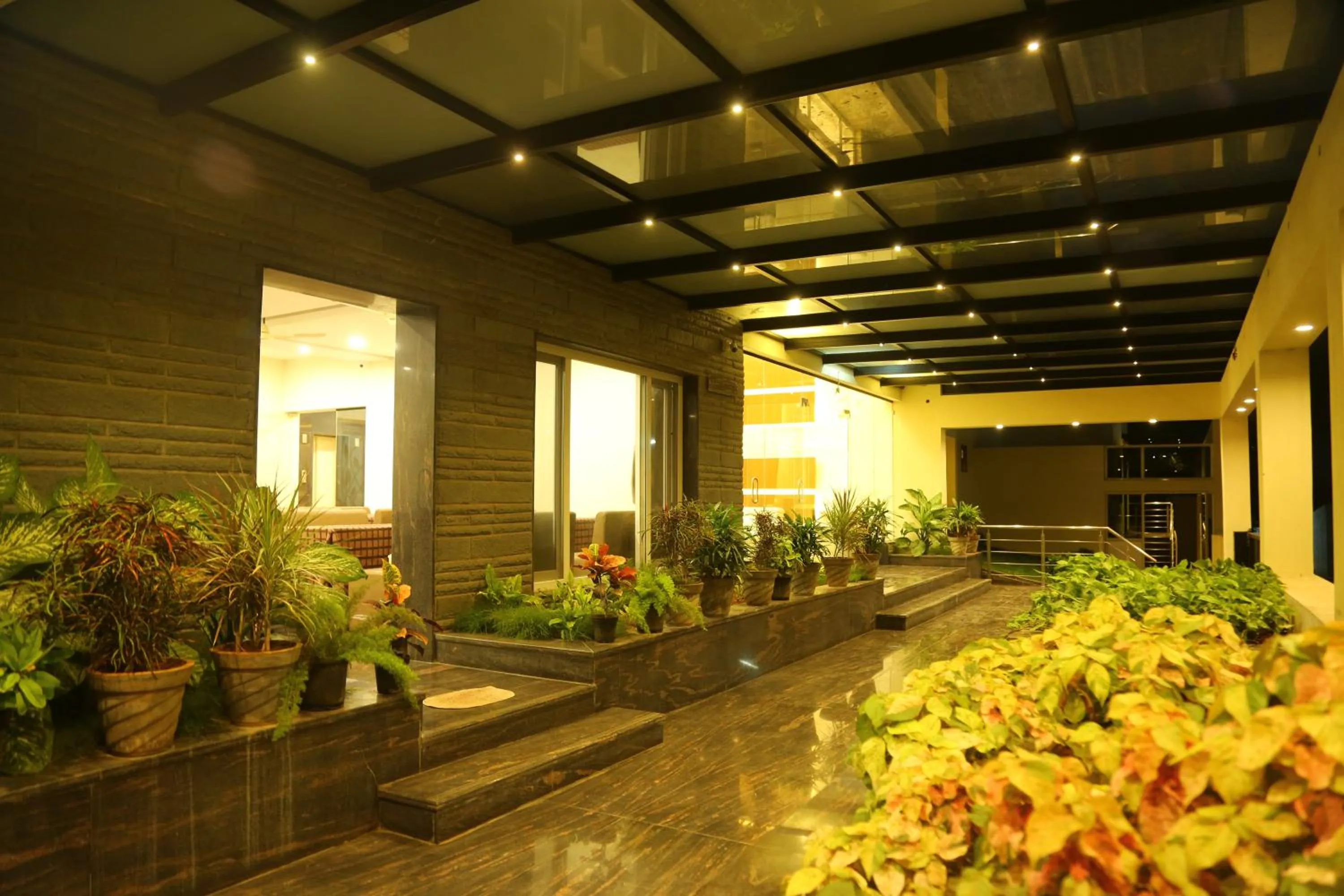 Garden in Samarth Residency